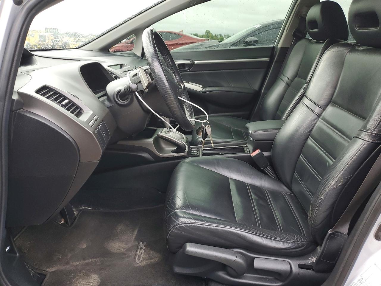 2009 Acura Csx Серебряный vin: 2HHFD565X9H201697