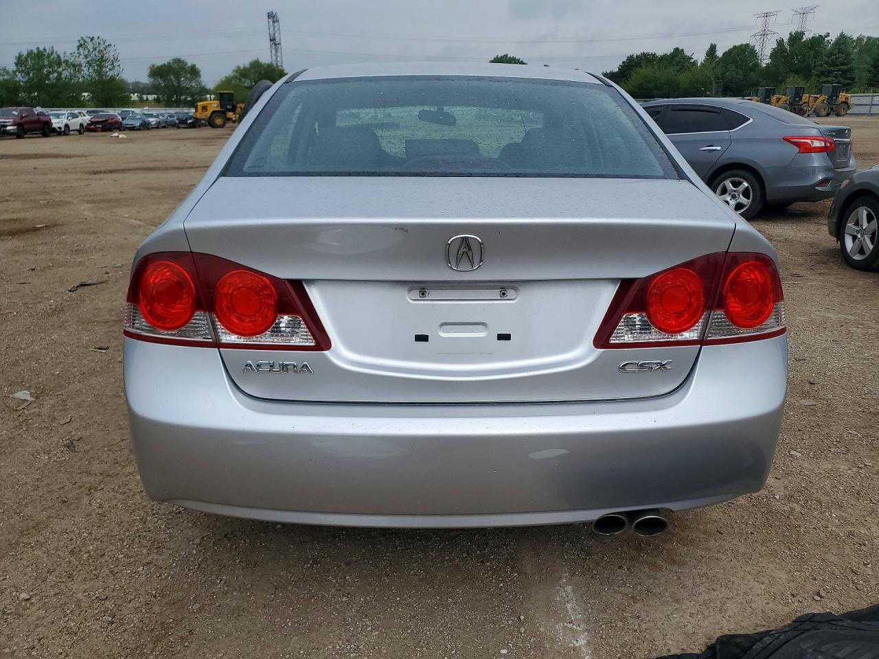 2006 Acura Csx Premium Серебряный vin: 2HHFD56766H200060