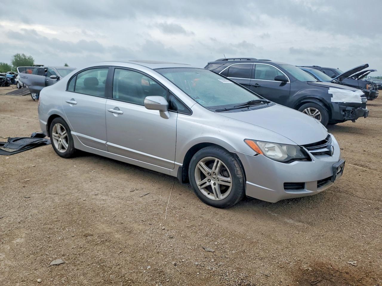 2006 Acura Csx Premium Серебряный vin: 2HHFD56766H200060