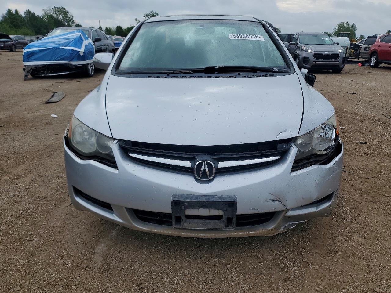 2006 Acura Csx Premium Серебряный vin: 2HHFD56766H200060
