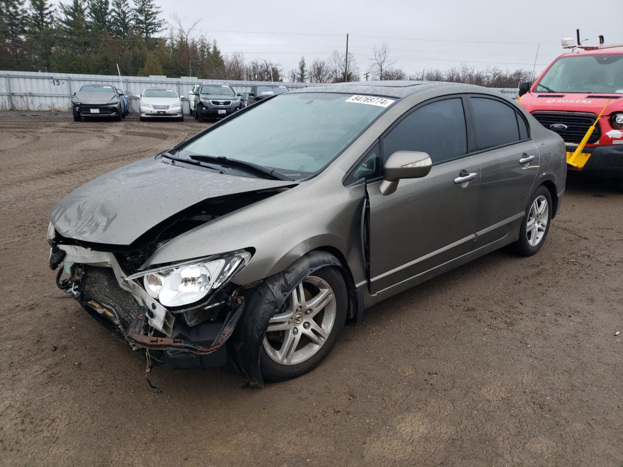 2006 Acura Csx Premium Gray vin: 2HHFD56786H201761