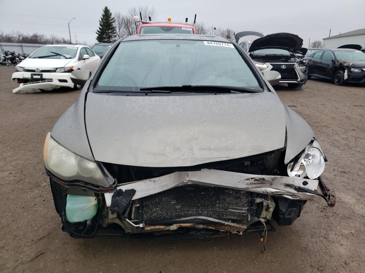 2006 Acura Csx Premium Gray vin: 2HHFD56786H201761