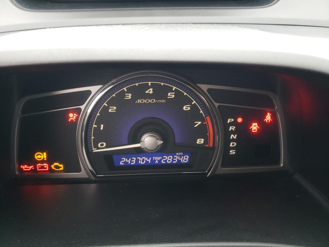 2006 Acura Csx Premium Gray vin: 2HHFD56786H201761