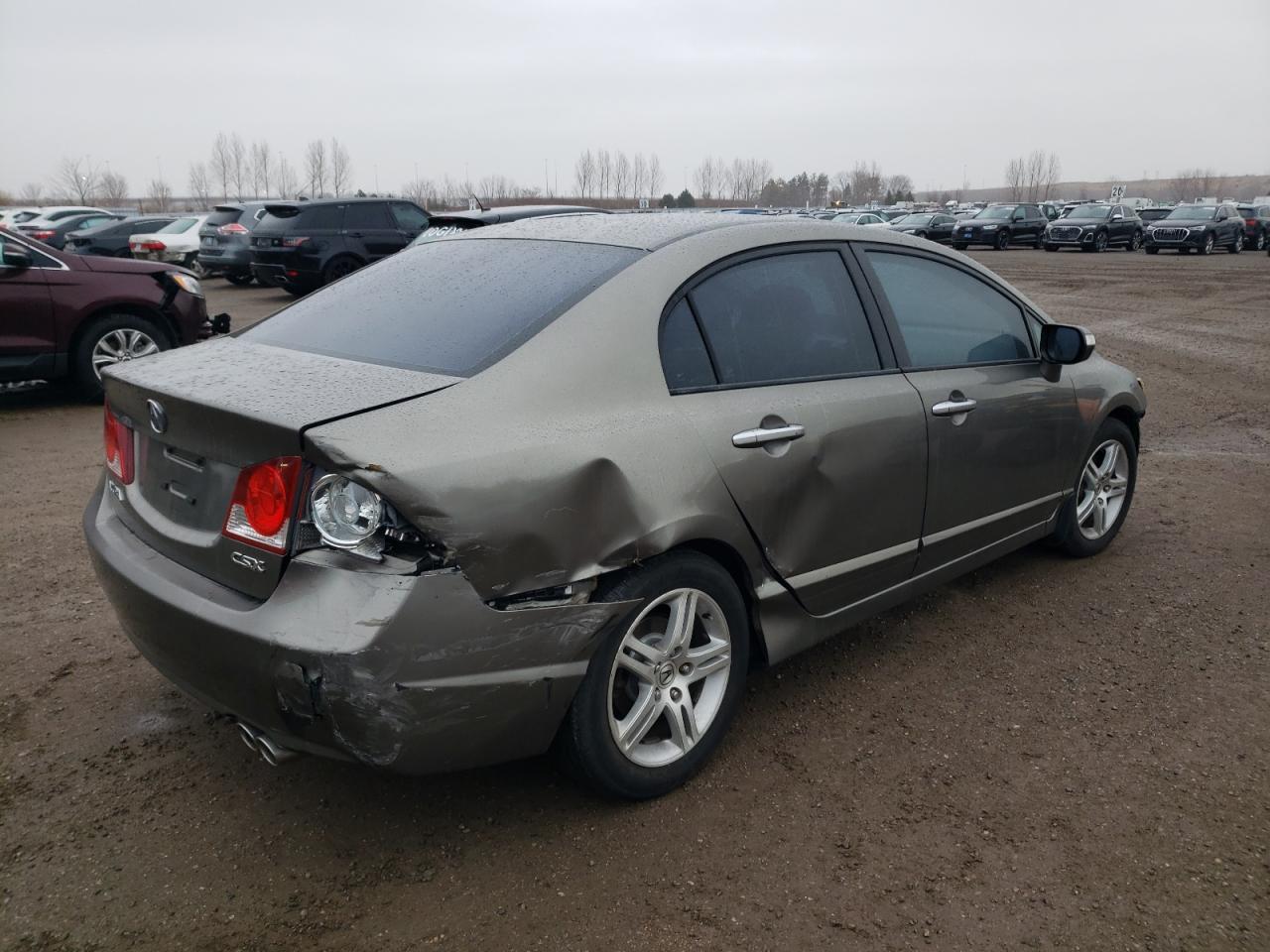 2006 Acura Csx Premium Gray vin: 2HHFD56786H201761
