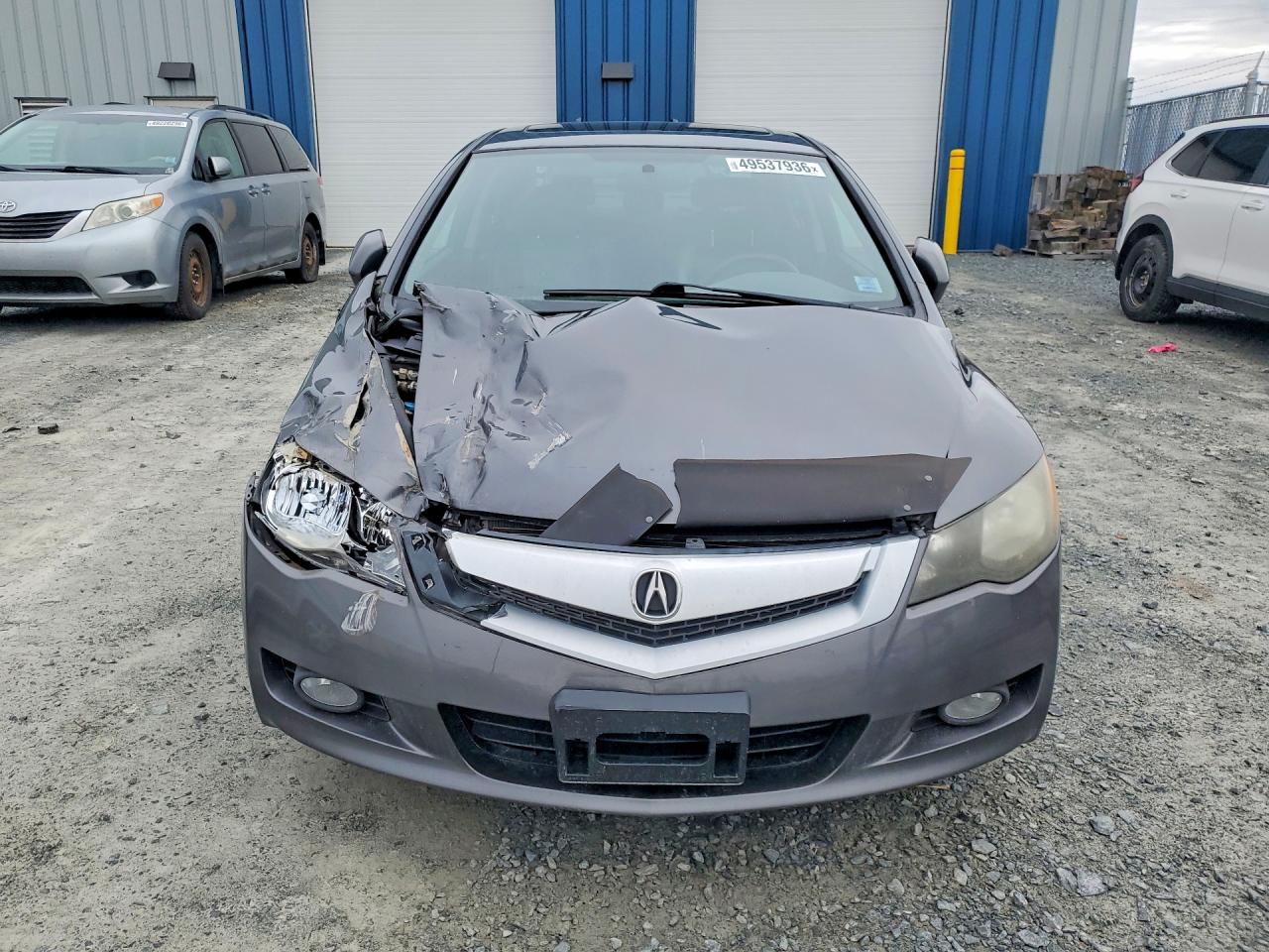2010 Acura Csx Technology Gray vin: 2HHFD5E71AH201773