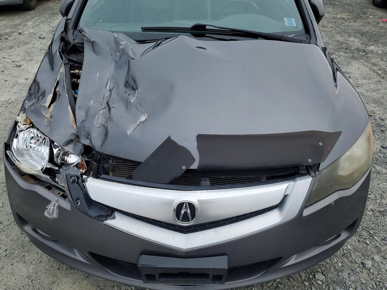 2010 Acura Csx Technology Gray vin: 2HHFD5E71AH201773