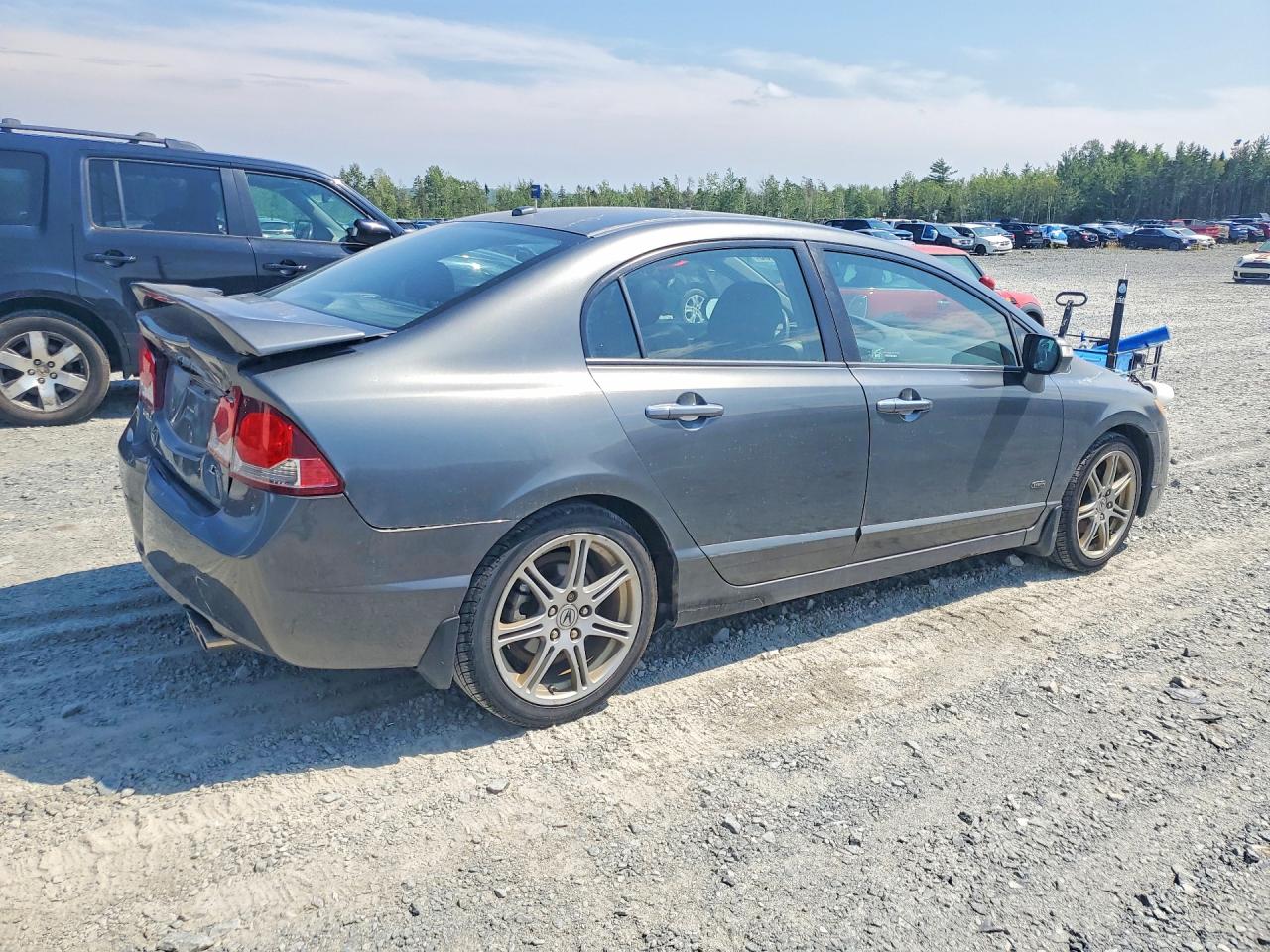 2010 Acura Csx Technology Charcoal vin: 2HHFD5E74AH200441