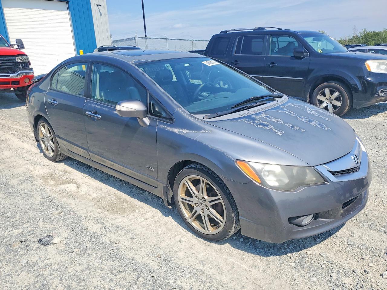 2010 Acura Csx Technology Charcoal vin: 2HHFD5E74AH200441