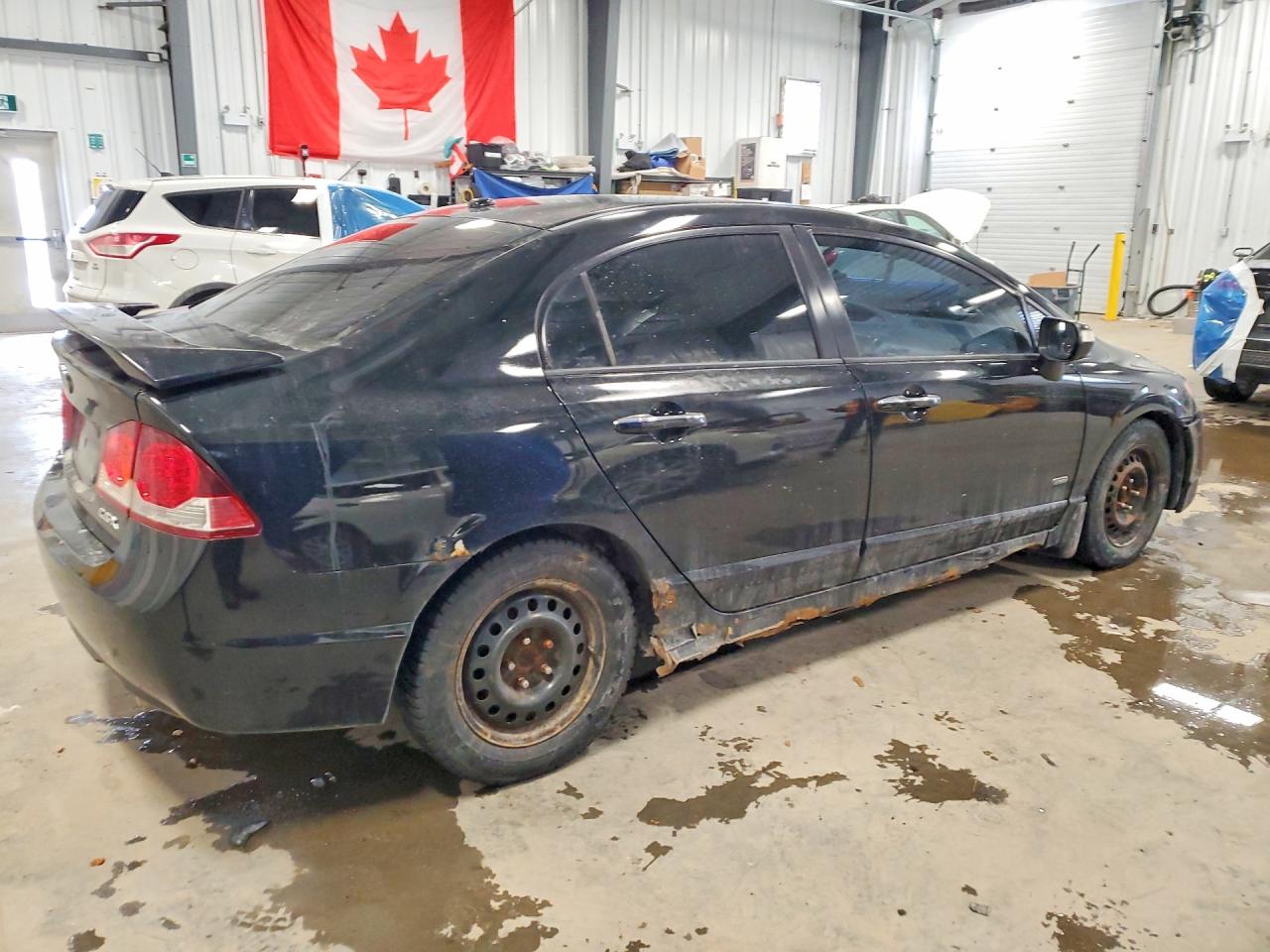 2010 Acura Csx Technology Black vin: 2HHFD5F71AH200587