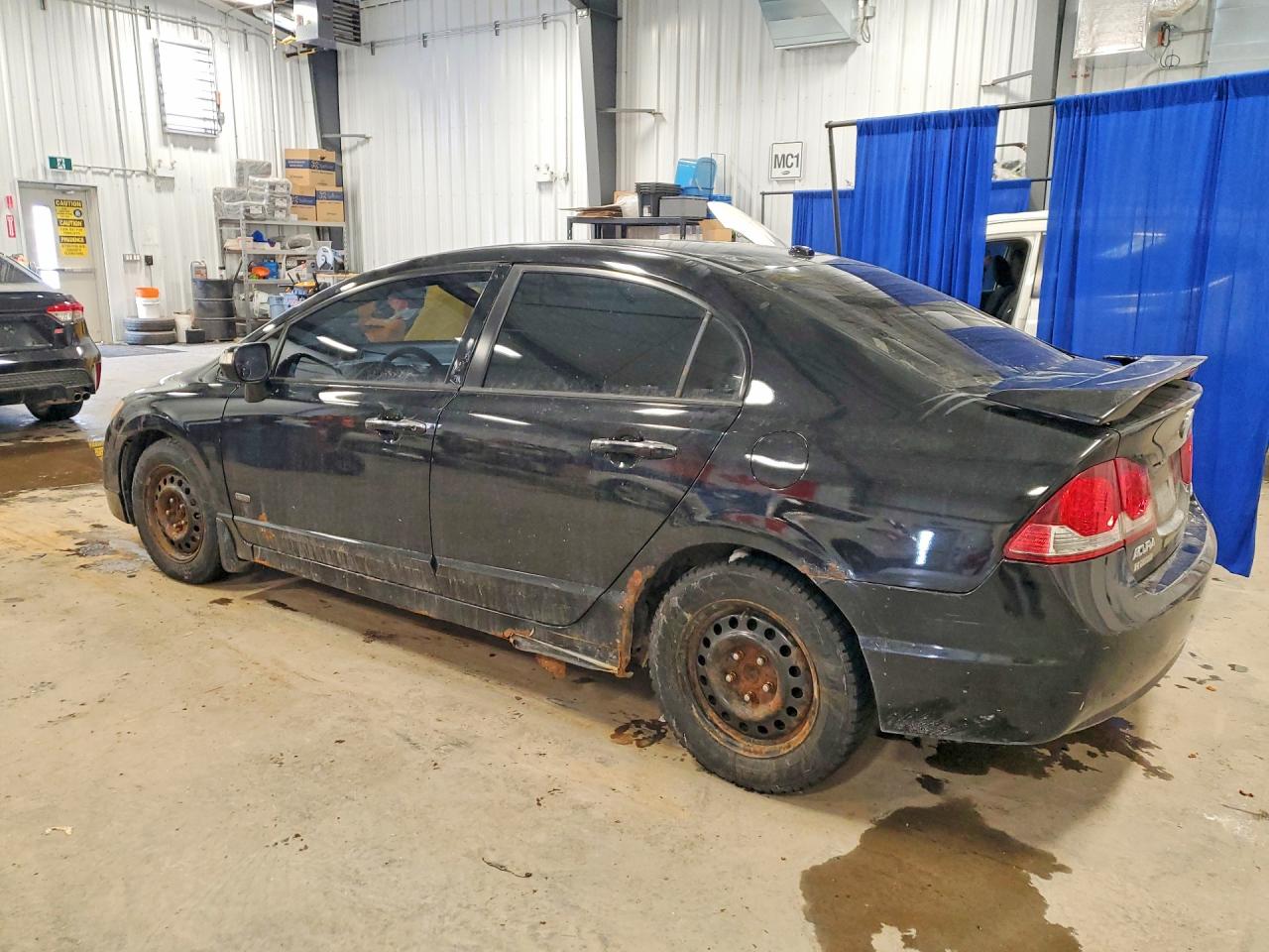 2010 Acura Csx Technology Black vin: 2HHFD5F71AH200587