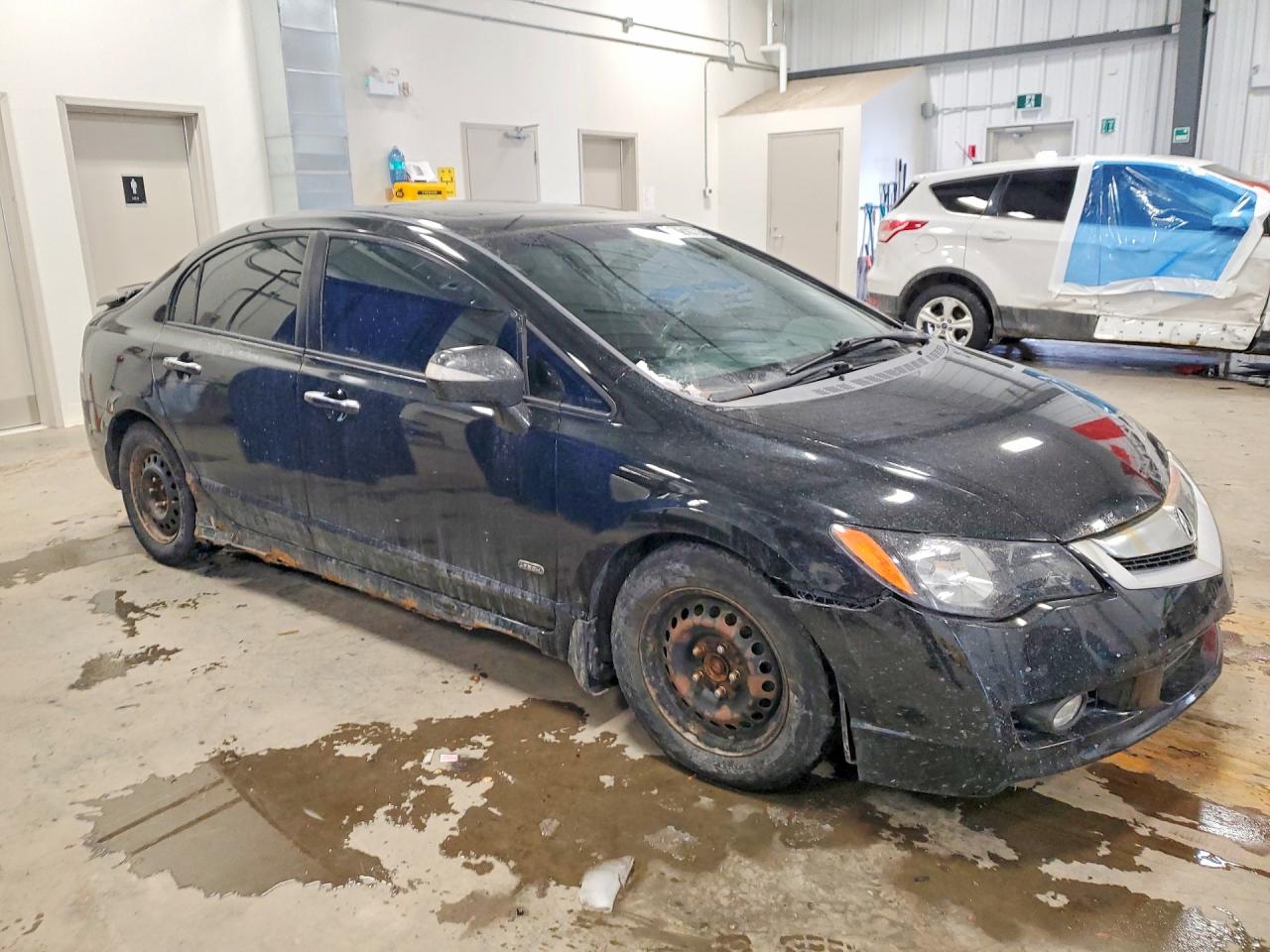 2010 Acura Csx Technology Black vin: 2HHFD5F71AH200587