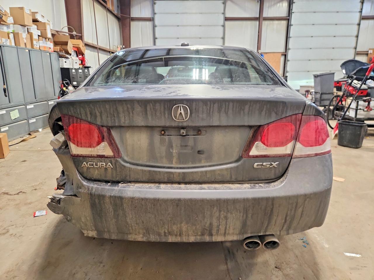 2010 Acura Csx Technology Gray vin: 2HHFD5F72AH200470
