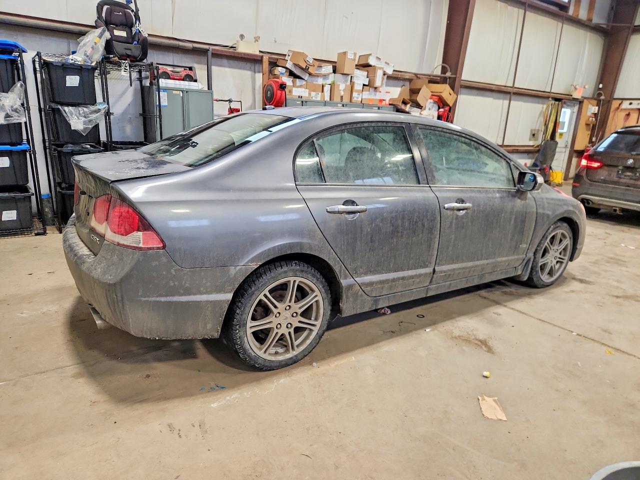 2010 Acura Csx Technology Gray vin: 2HHFD5F72AH200470