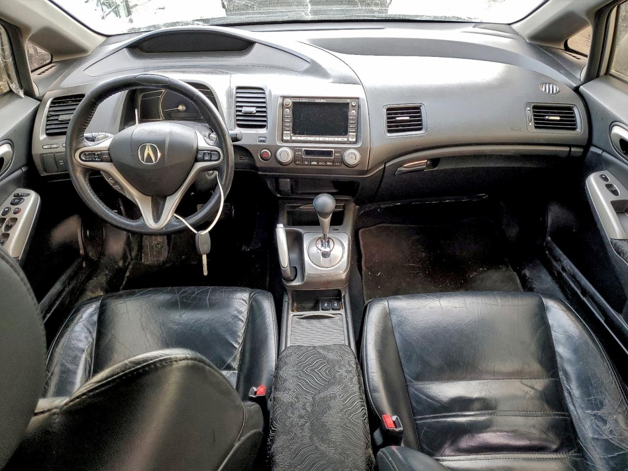 2010 Acura Csx Technology Silver vin: 2HHFD5F78AH201834