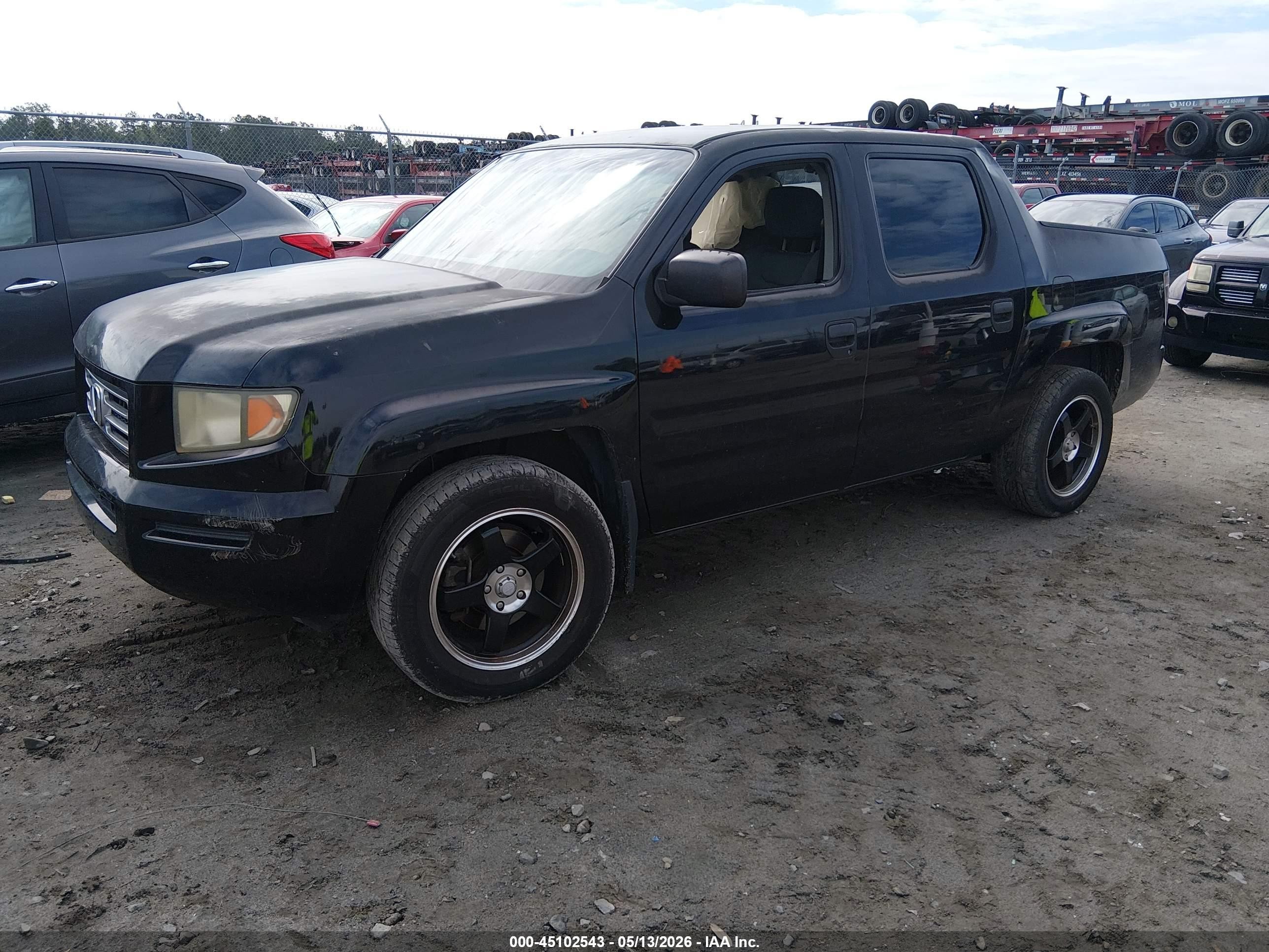 2008 Honda Ridgeline Rt Серый vin: 2HJYK16208H519421