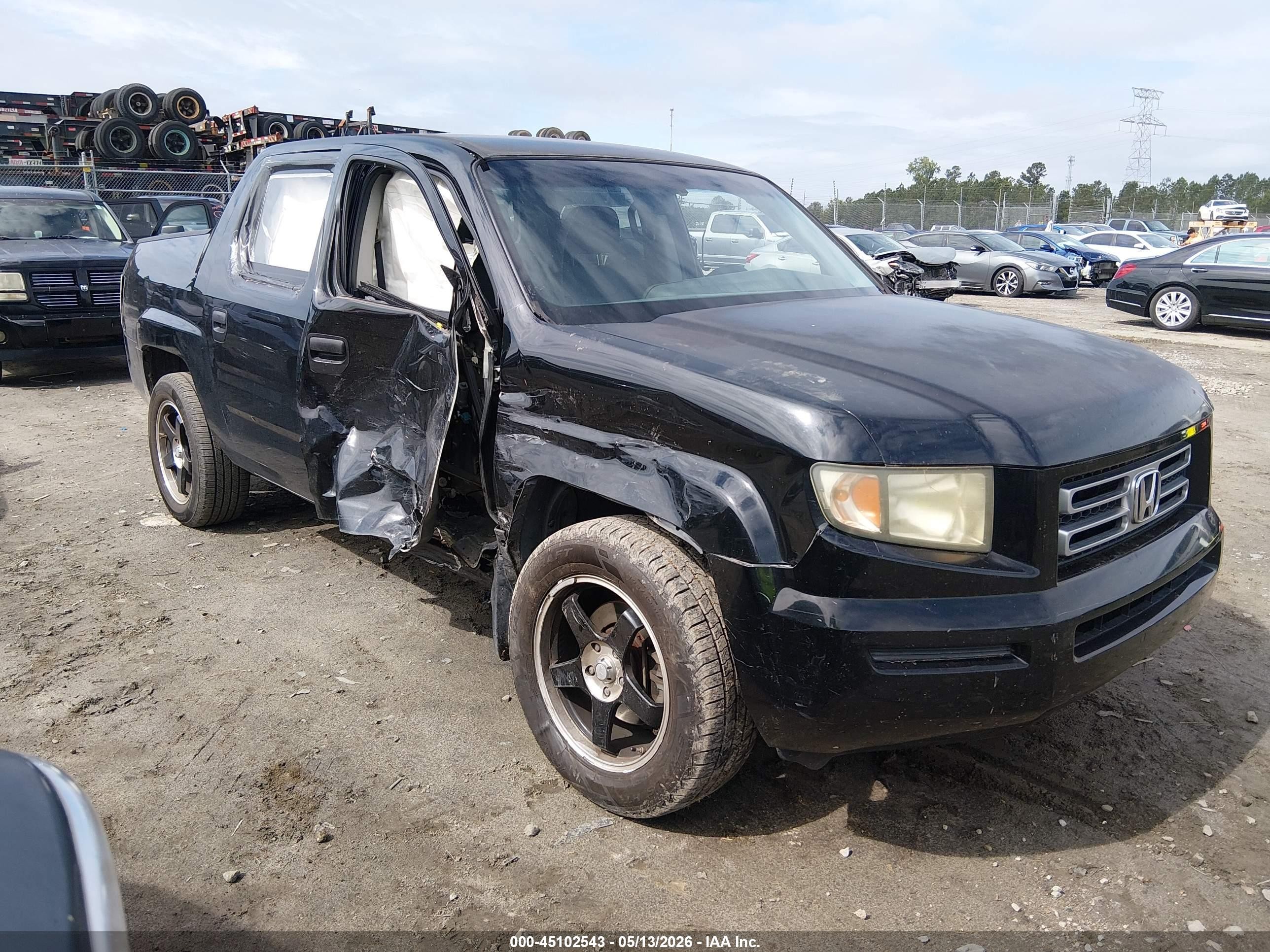 2008 Honda Ridgeline Rt Gray vin: 2HJYK16208H519421