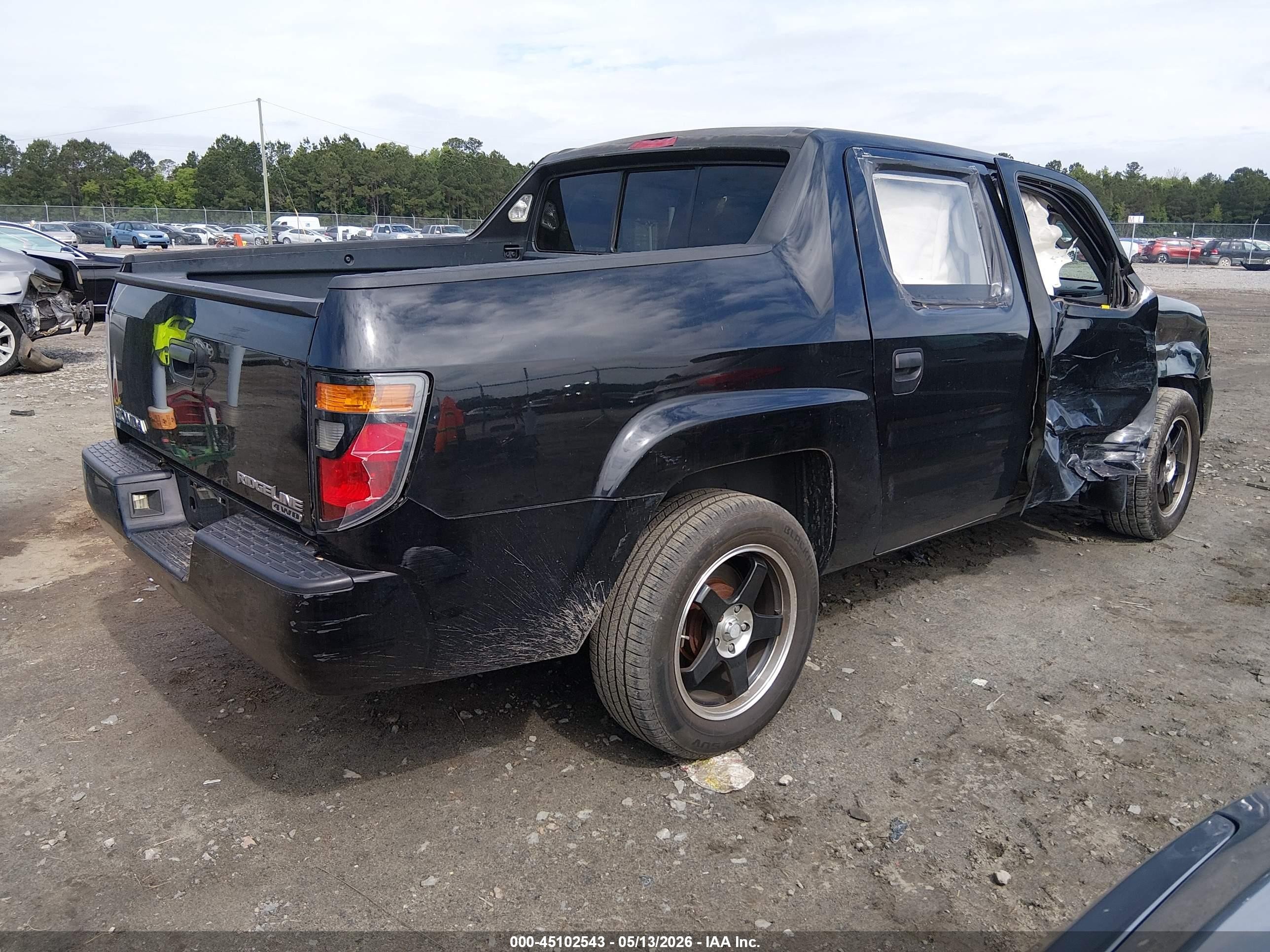 2008 Honda Ridgeline Rt Серый vin: 2HJYK16208H519421
