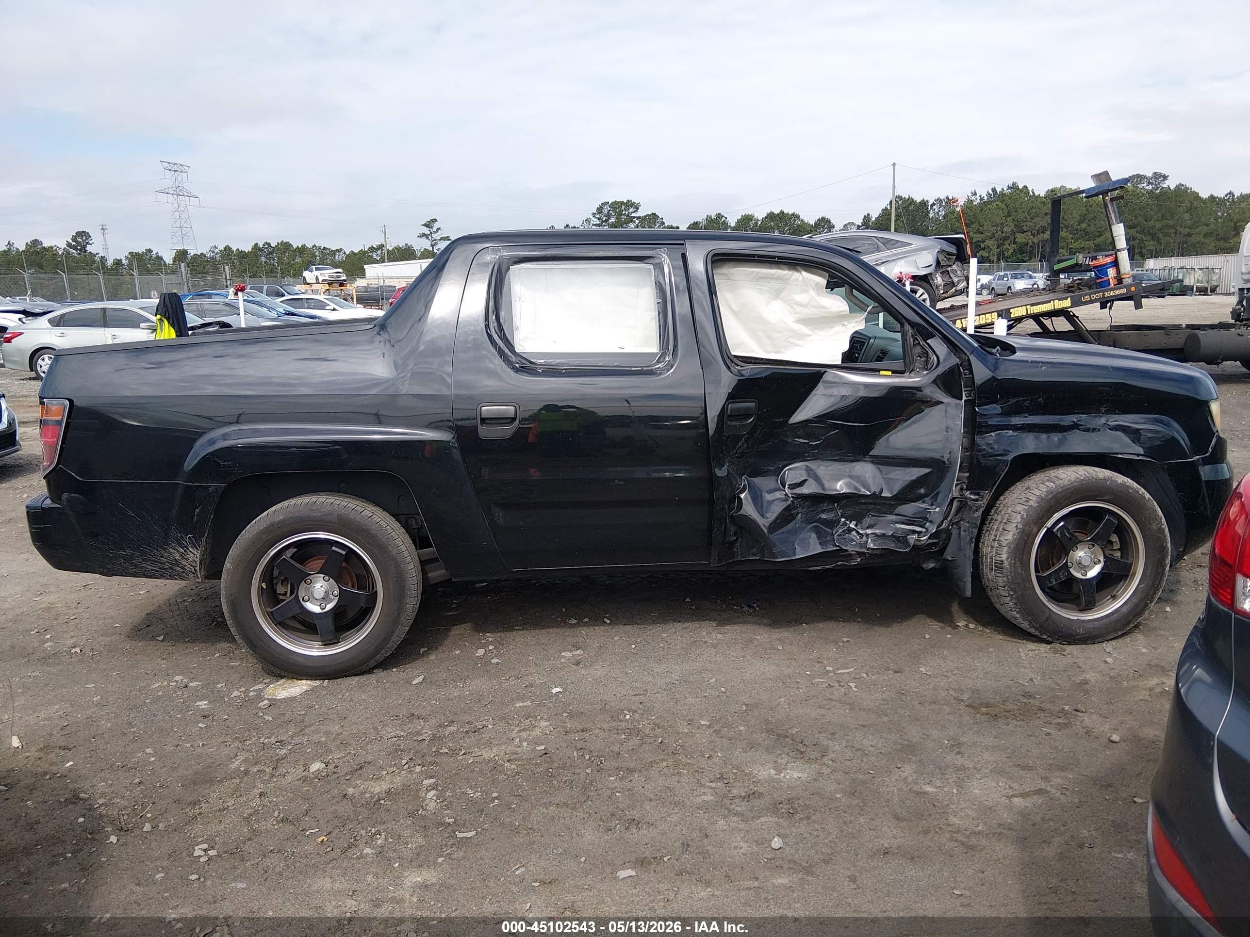 2008 Honda Ridgeline Rt Серый vin: 2HJYK16208H519421