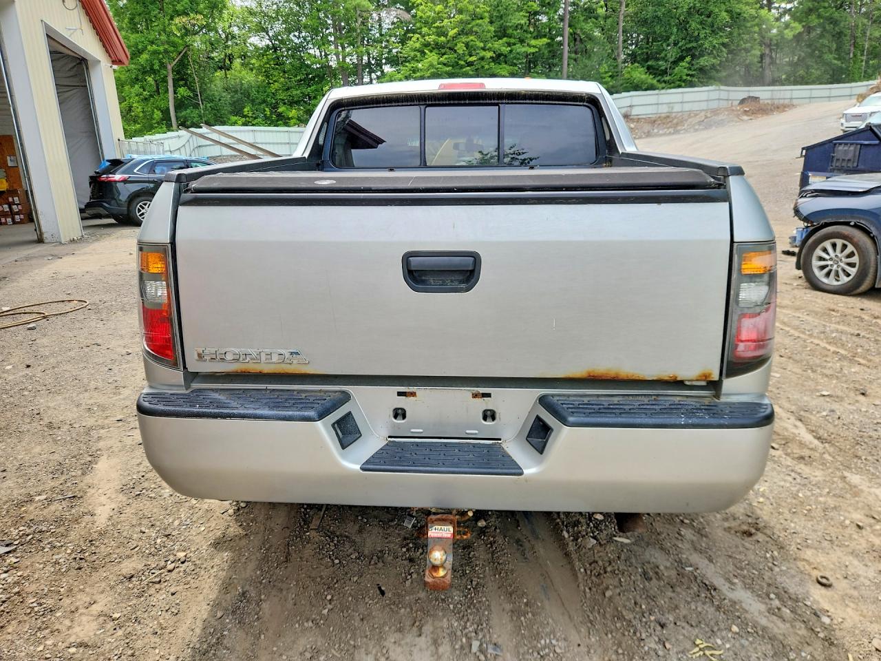 2008 Honda Ridgeline Rt Silver vin: 2HJYK16208H533402