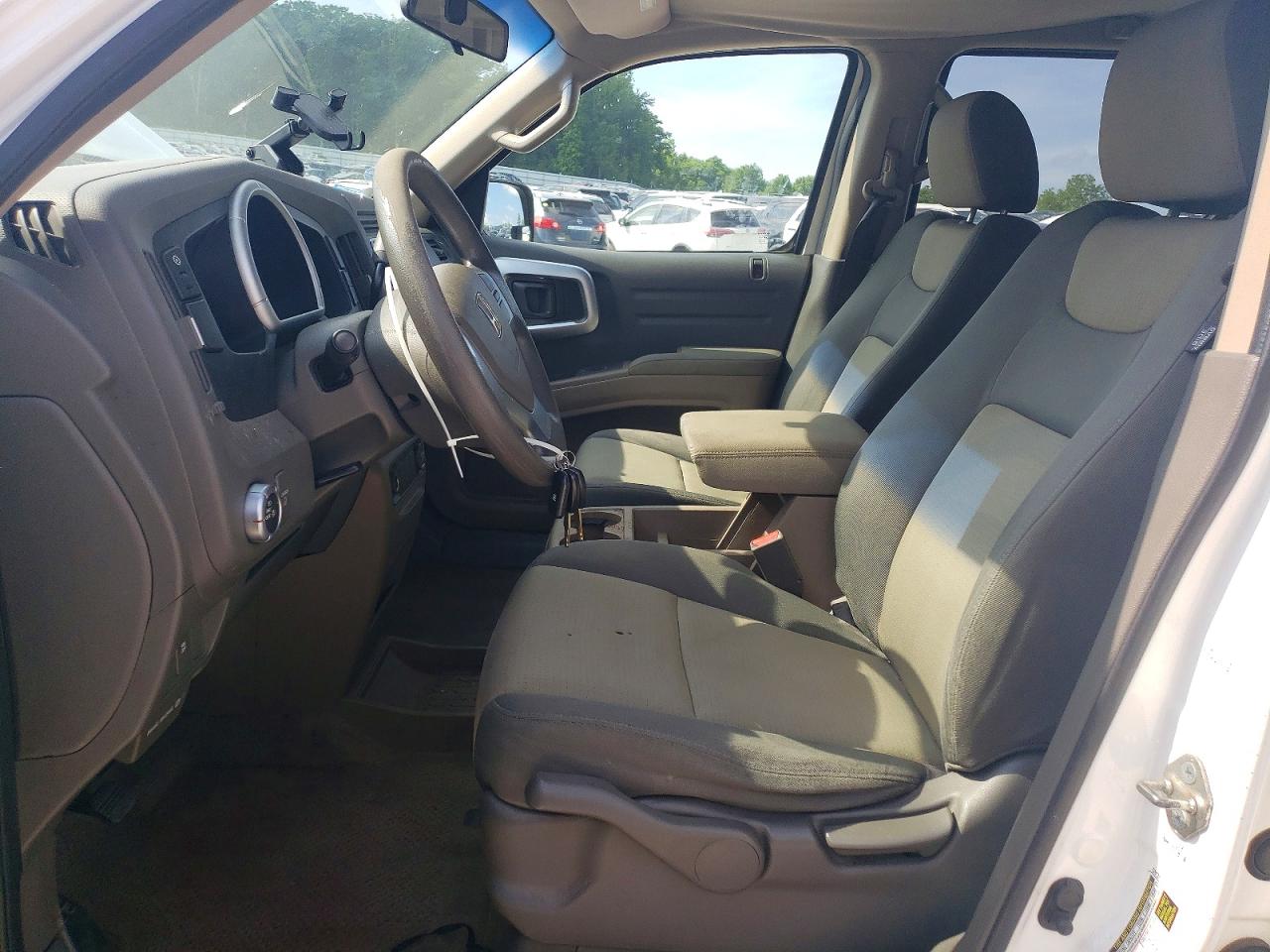 2006 Honda Ridgeline Rt White vin: 2HJYK16216H556166