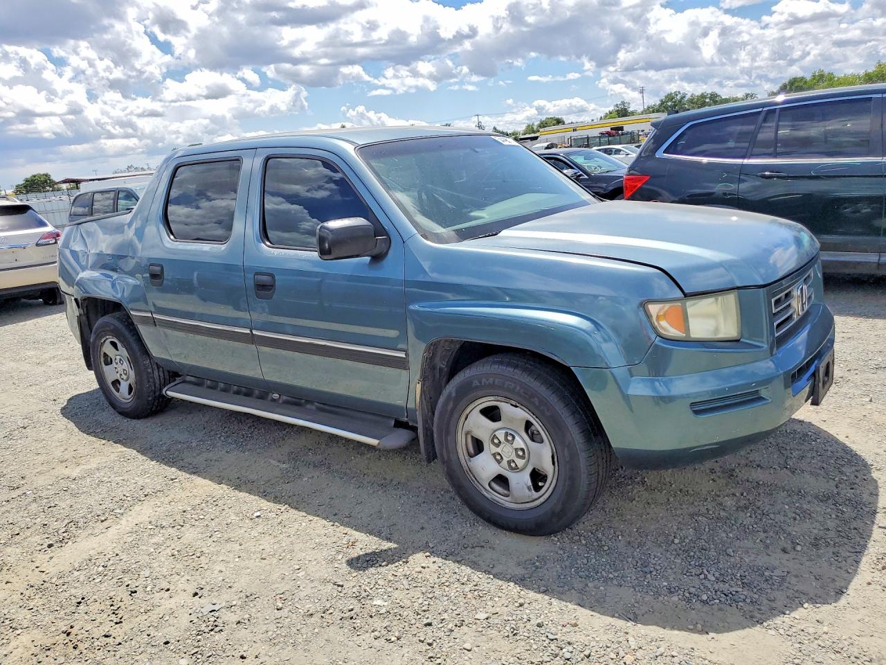 2007 Honda Ridgeline Rt Teal vin: 2HJYK16227H524859