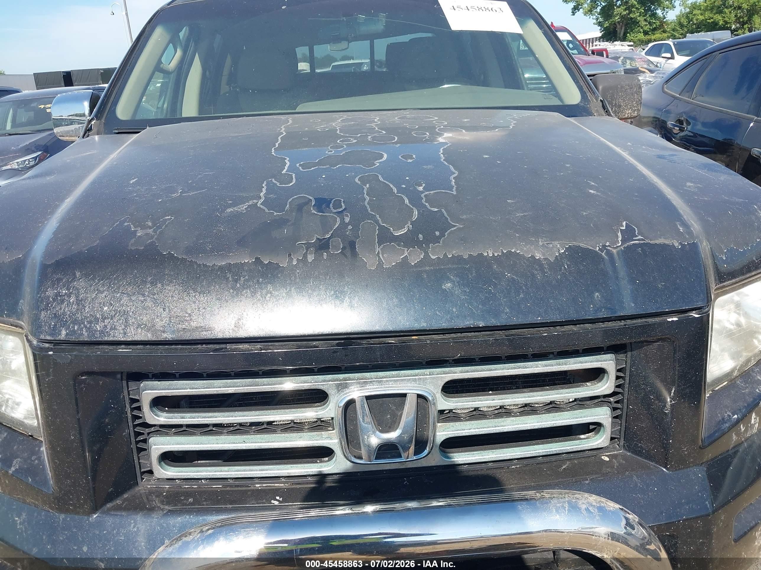 2006 Honda Ridgeline Rt Black vin: 2HJYK16236H526330