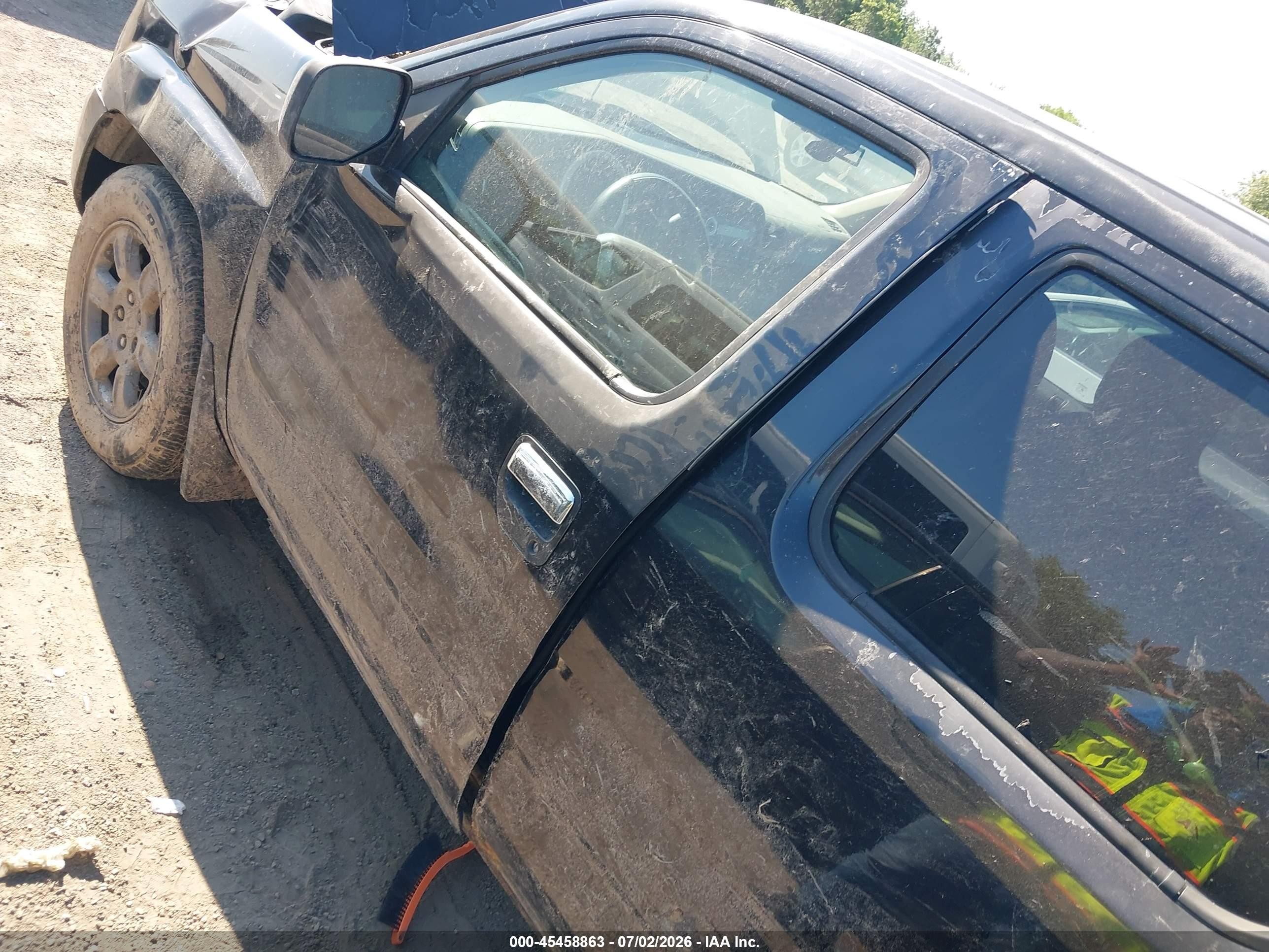 2006 Honda Ridgeline Rt Black vin: 2HJYK16236H526330