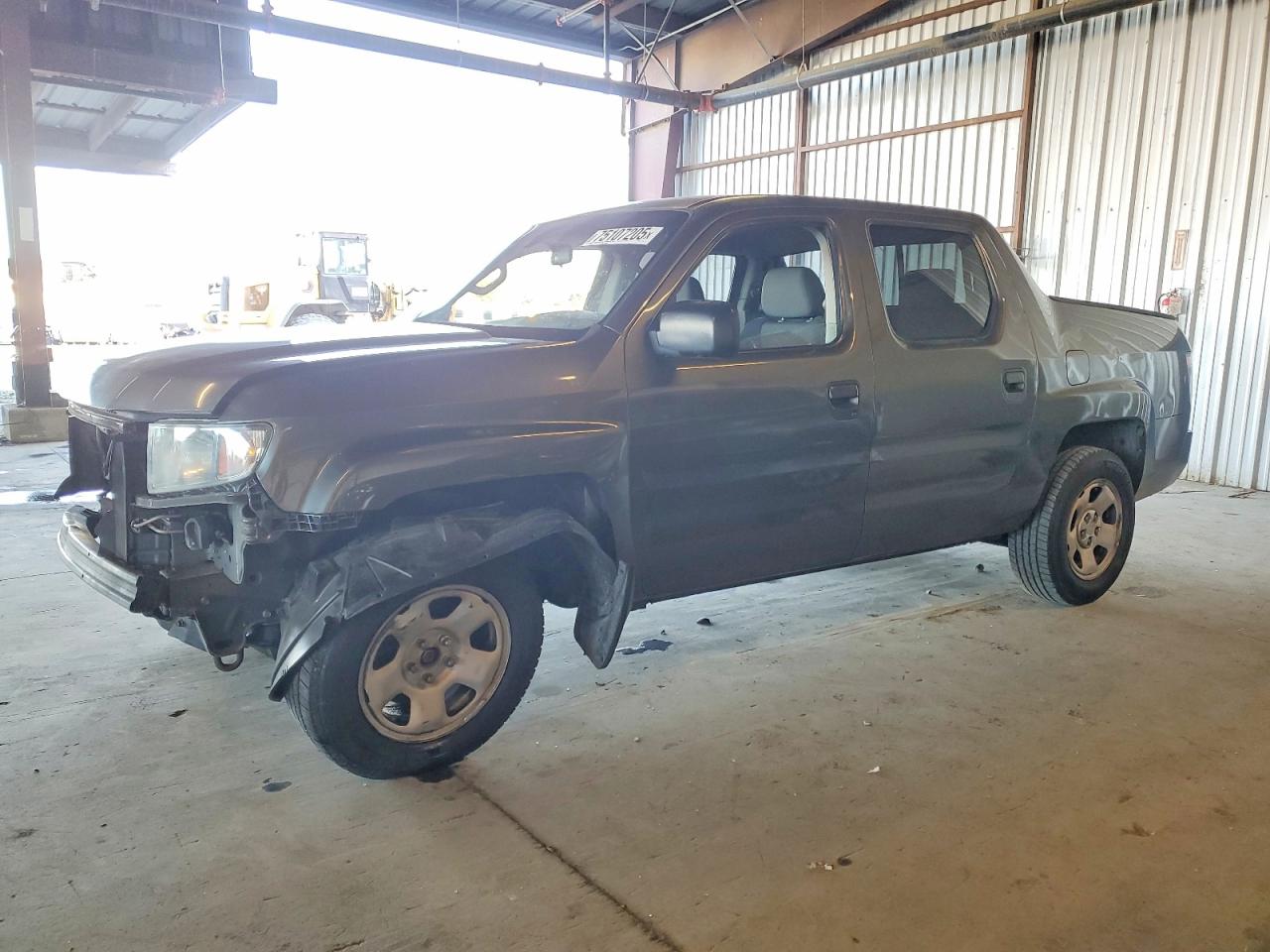 2007 Honda Ridgeline Rt Gray vin: 2HJYK16237H508363