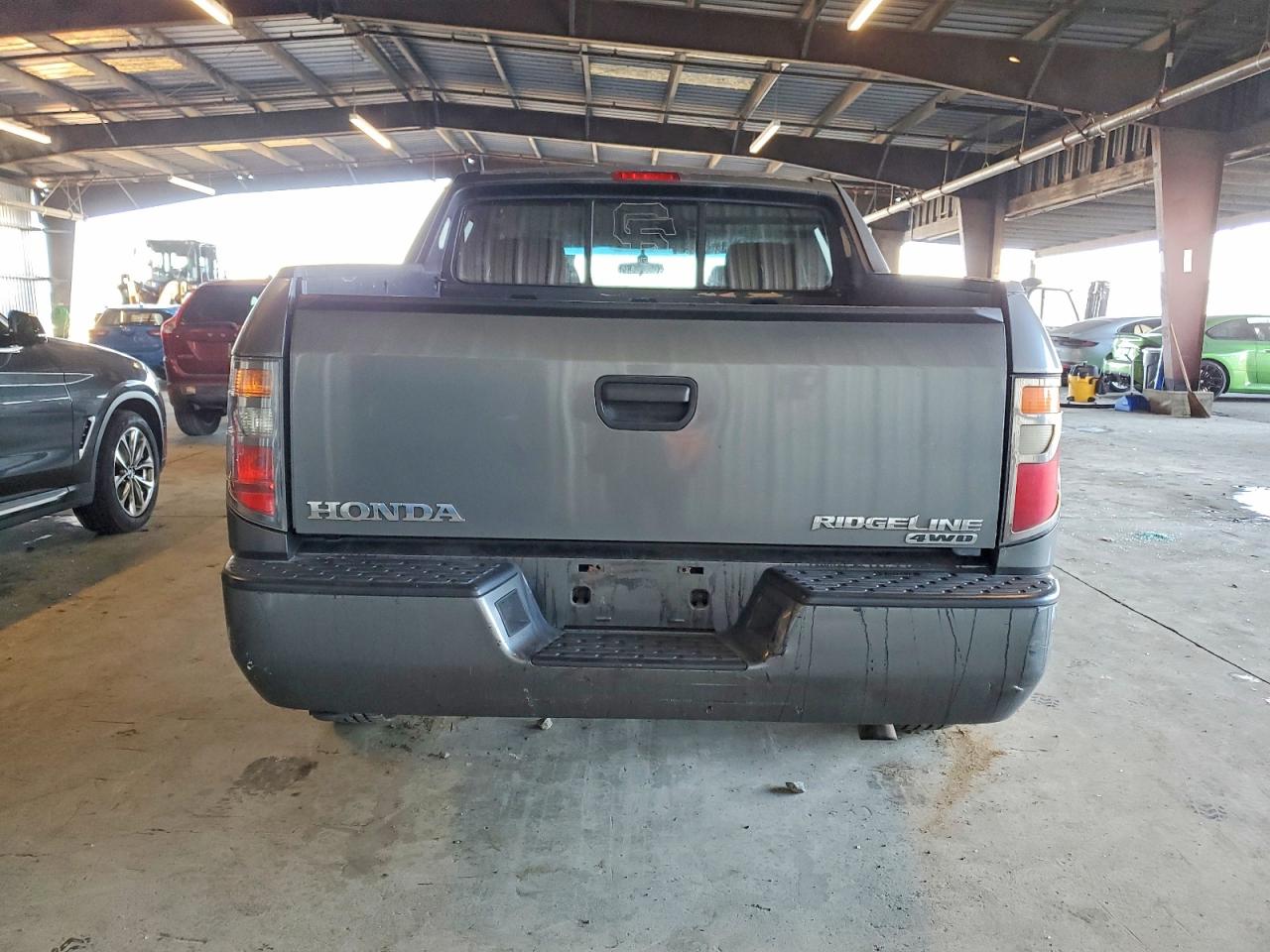 2007 Honda Ridgeline Rt Серый vin: 2HJYK16237H508363