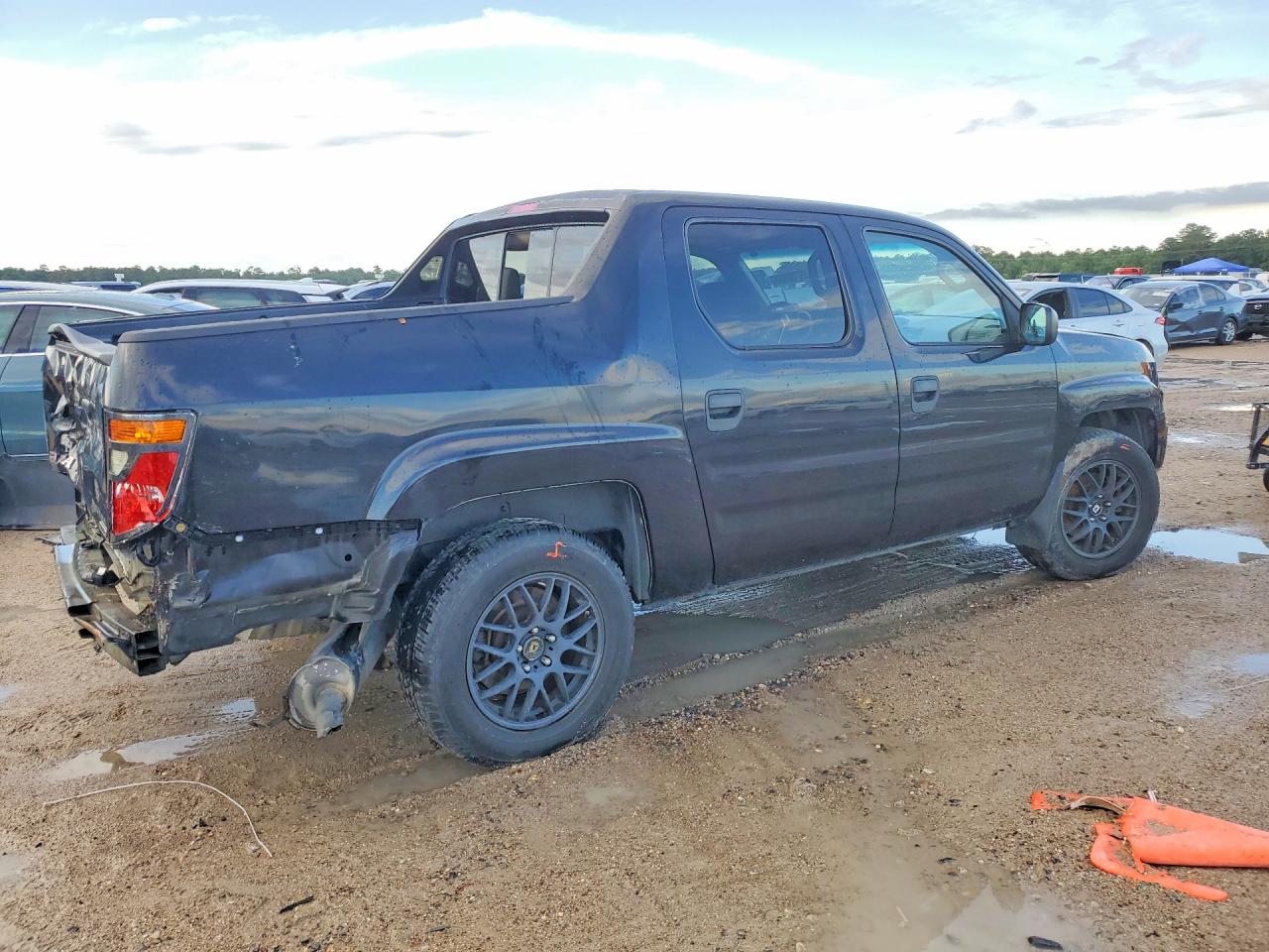 2006 Honda Ridgeline Rt Black vin: 2HJYK16246H532878