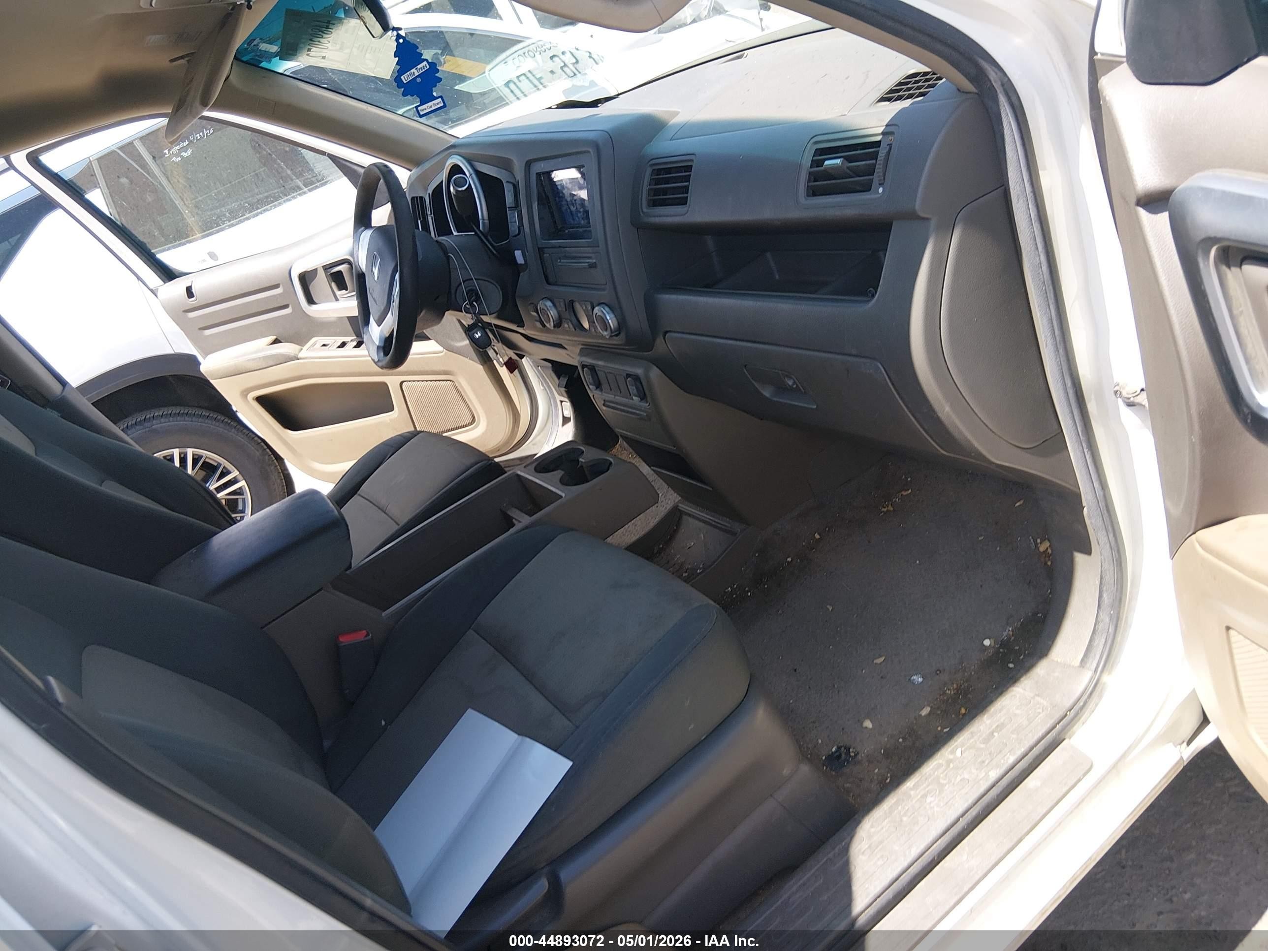 2006 Honda Ridgeline Rt White vin: 2HJYK16246H574581