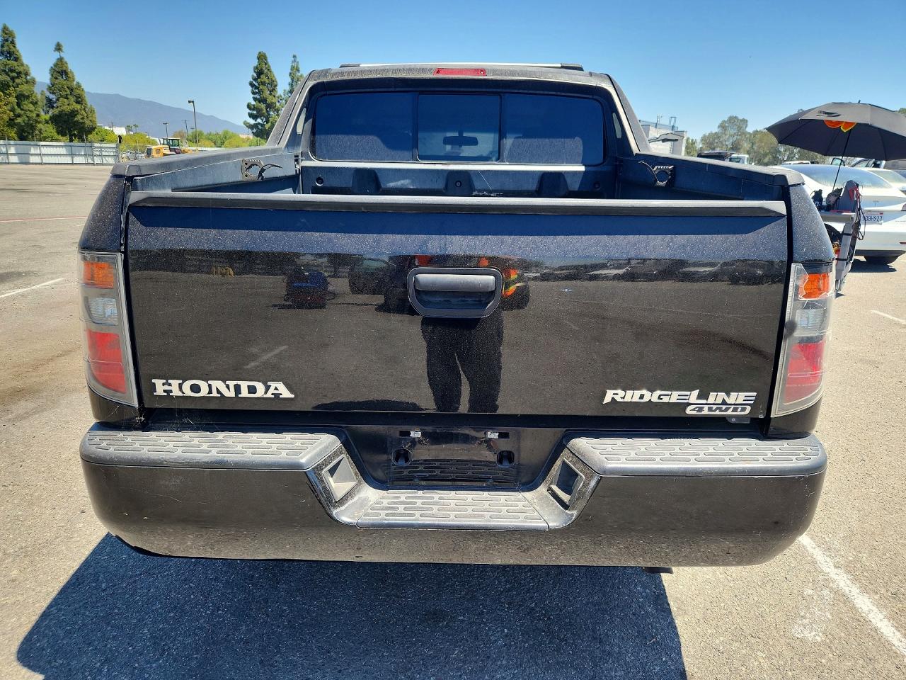 2007 Honda Ridgeline Rt Black vin: 2HJYK16247H526970
