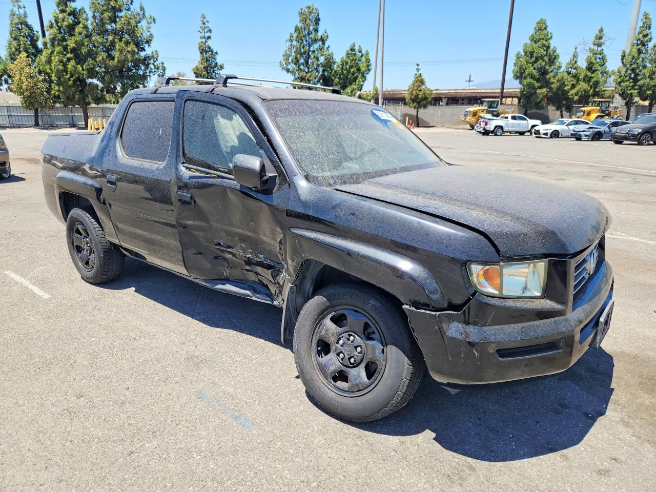 2007 Honda Ridgeline Rt Black vin: 2HJYK16247H526970