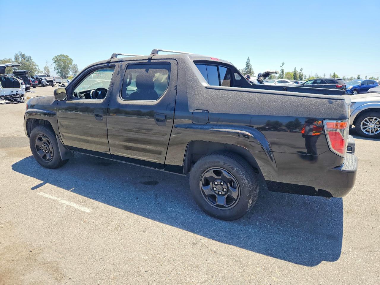 2007 Honda Ridgeline Rt Black vin: 2HJYK16247H526970