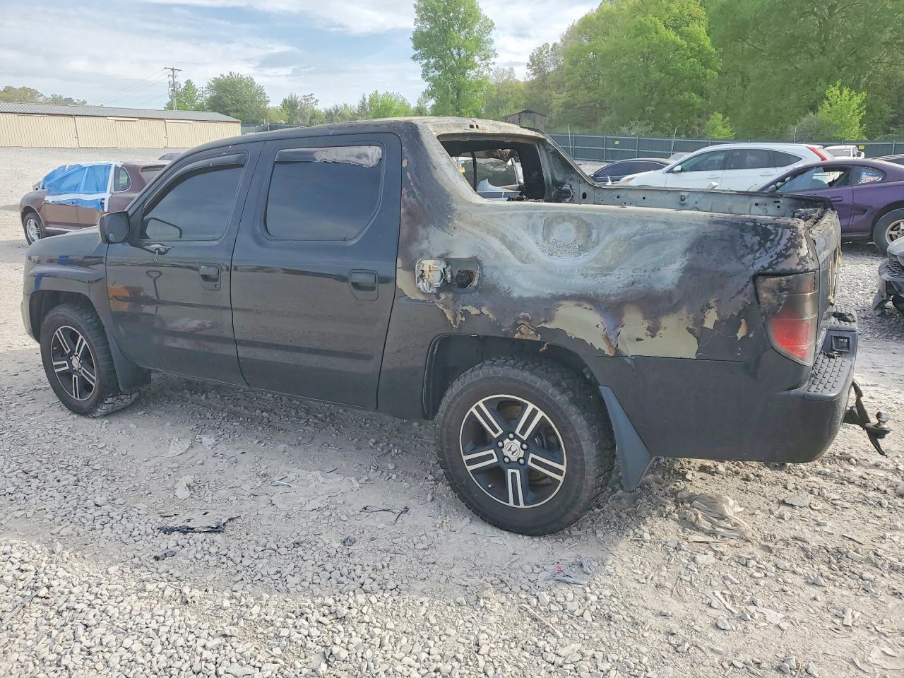 2008 Honda Ridgeline Rt Black vin: 2HJYK16248H530843