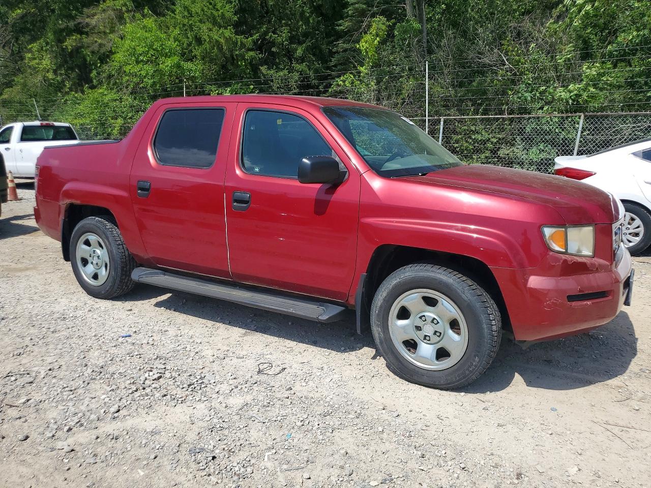 2006 Honda Ridgeline Rt Maroon vin: 2HJYK16256H528502