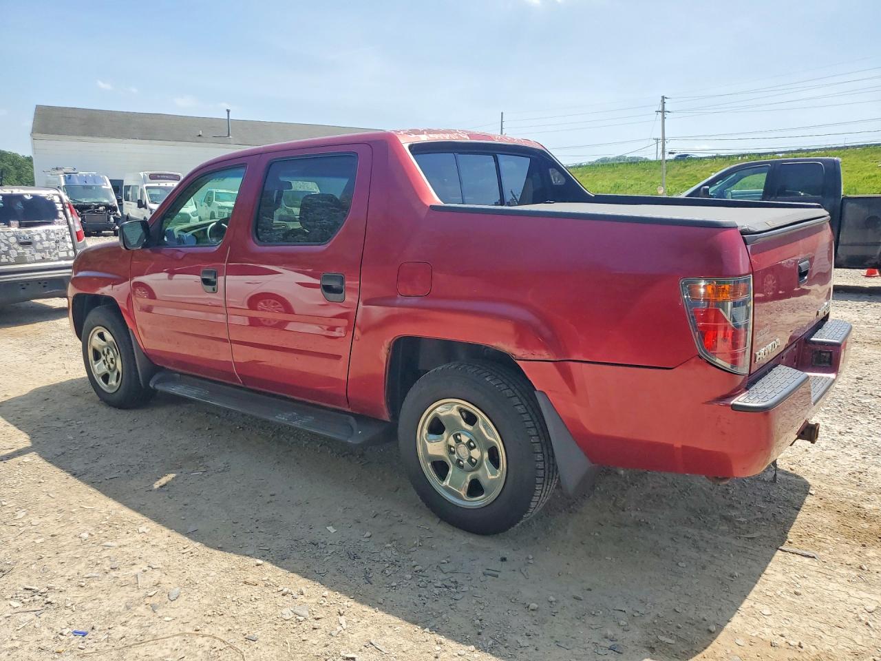 2006 Honda Ridgeline Rt Maroon vin: 2HJYK16256H528502