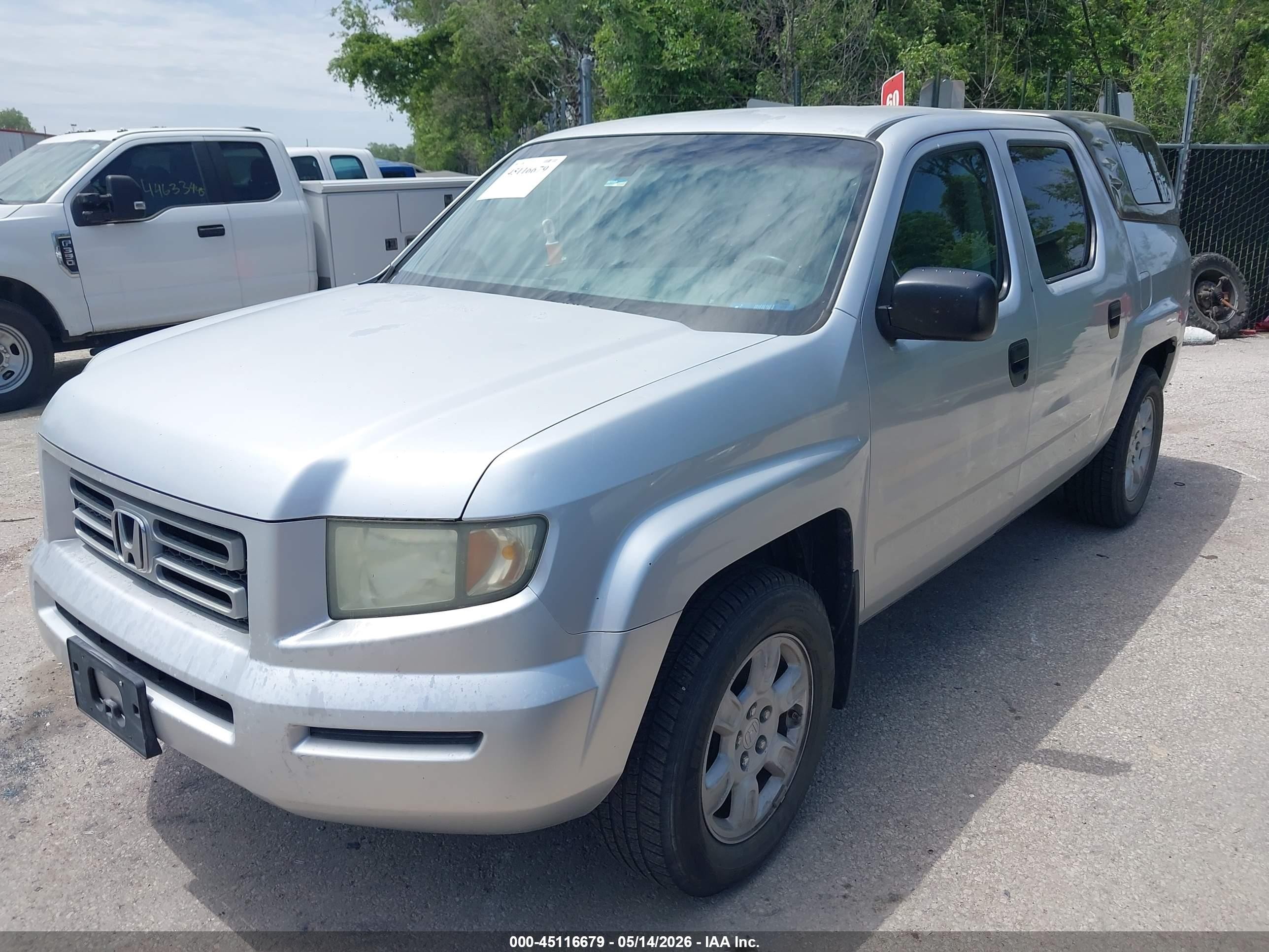 2006 Honda Ridgeline Rt Серебряный vin: 2HJYK16256H574623
