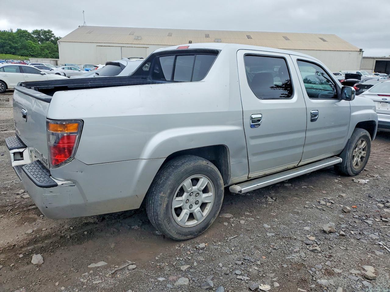 2007 Honda Ridgeline Rt Silver vin: 2HJYK16257H519963