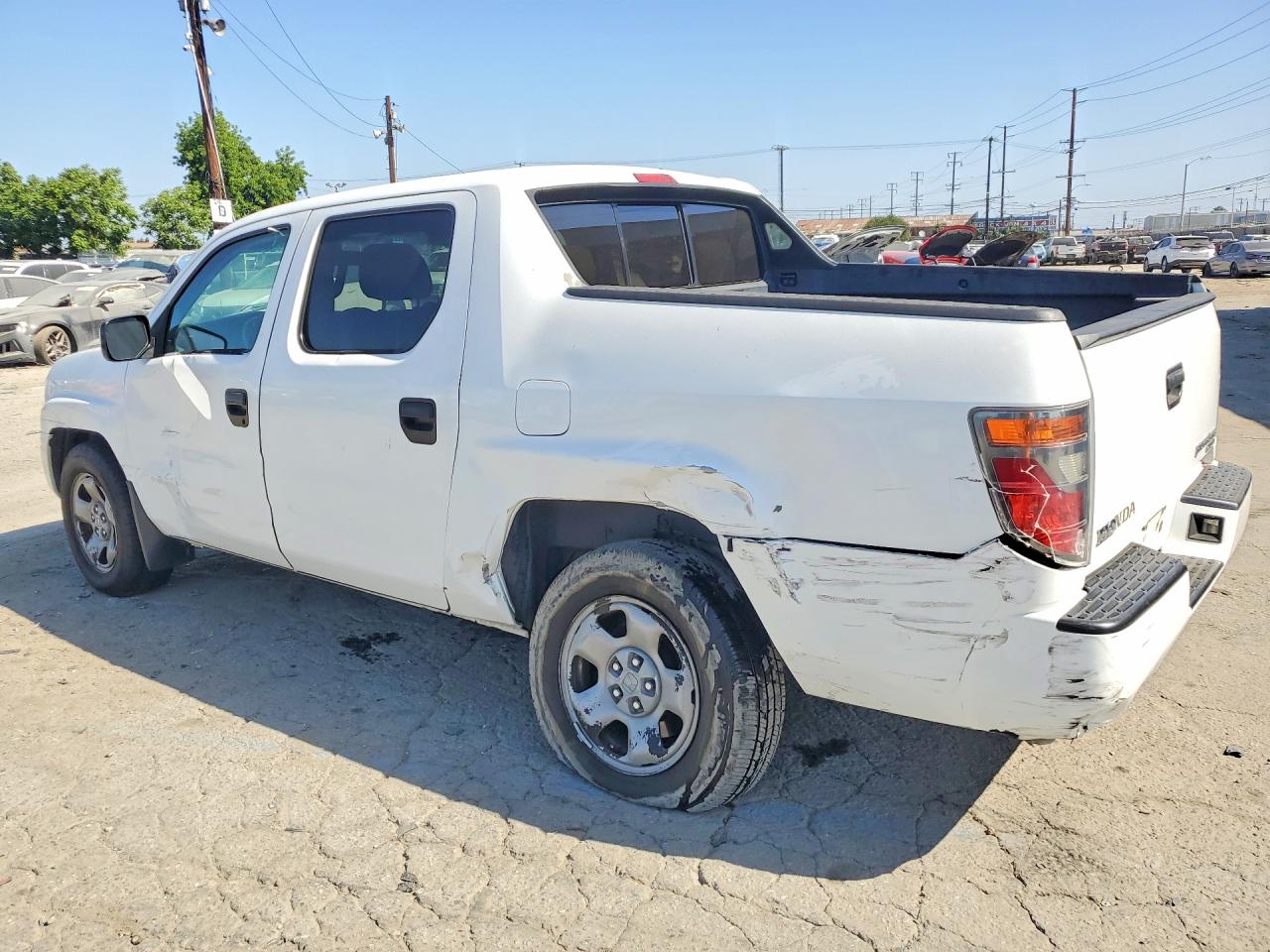 2008 Honda Ridgeline Rt Белый vin: 2HJYK16258H501125