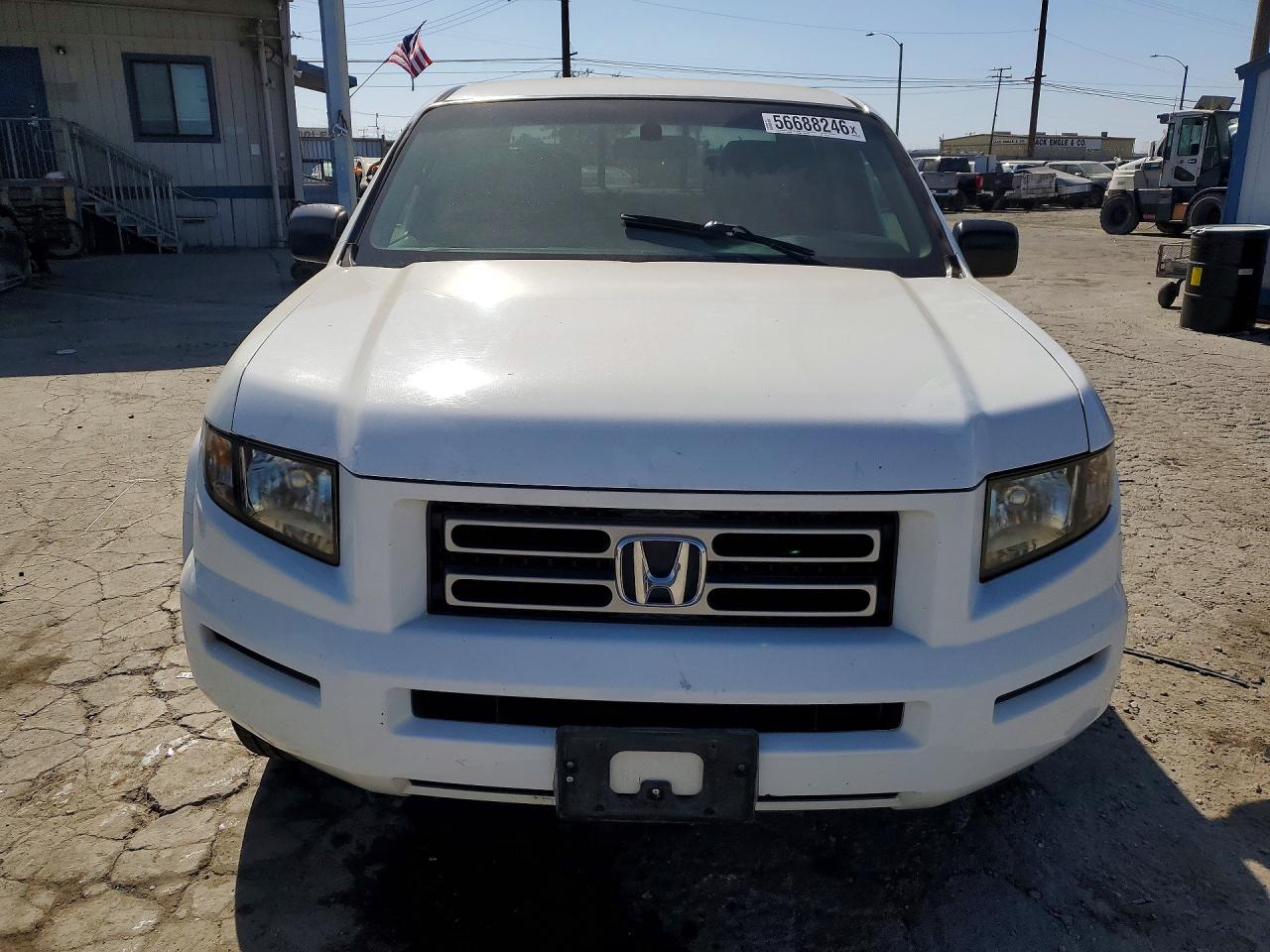 2008 Honda Ridgeline Rt Белый vin: 2HJYK16258H501125