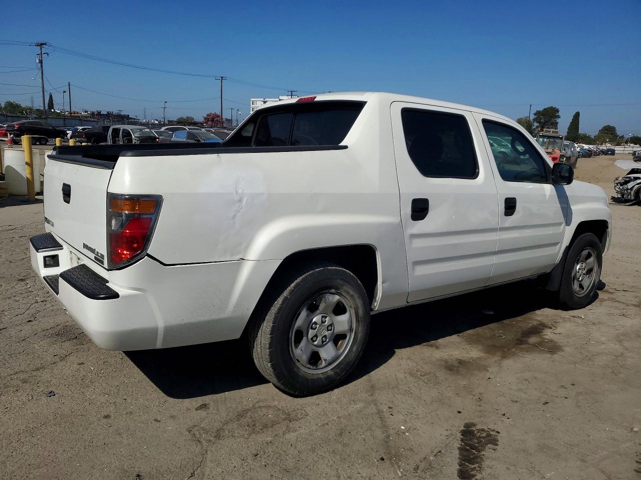 2008 Honda Ridgeline Rt Белый vin: 2HJYK16258H501125