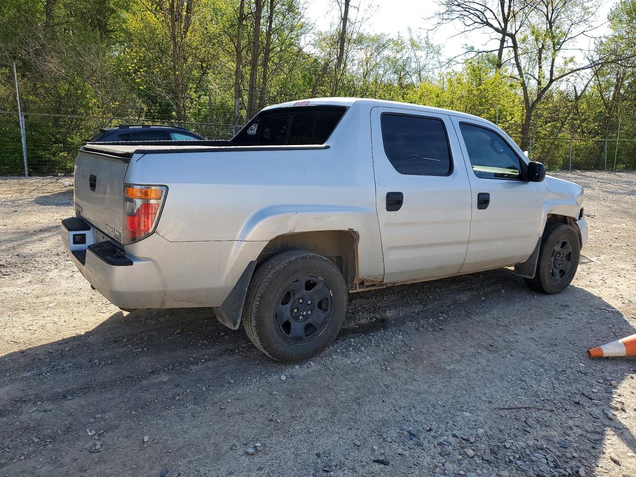 2008 Honda Ridgeline Rt Silver vin: 2HJYK16258H522301