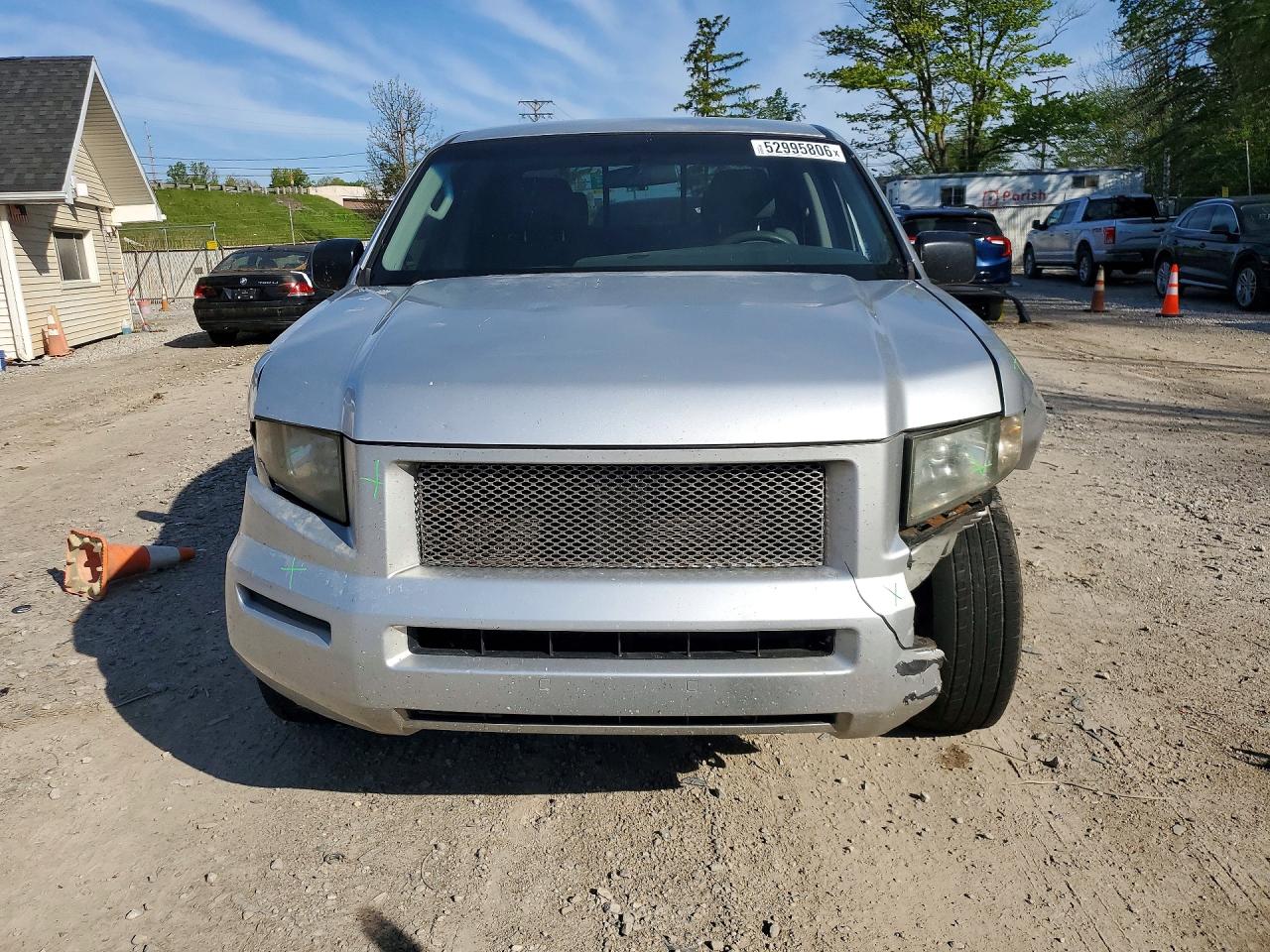 2008 Honda Ridgeline Rt Silver vin: 2HJYK16258H522301