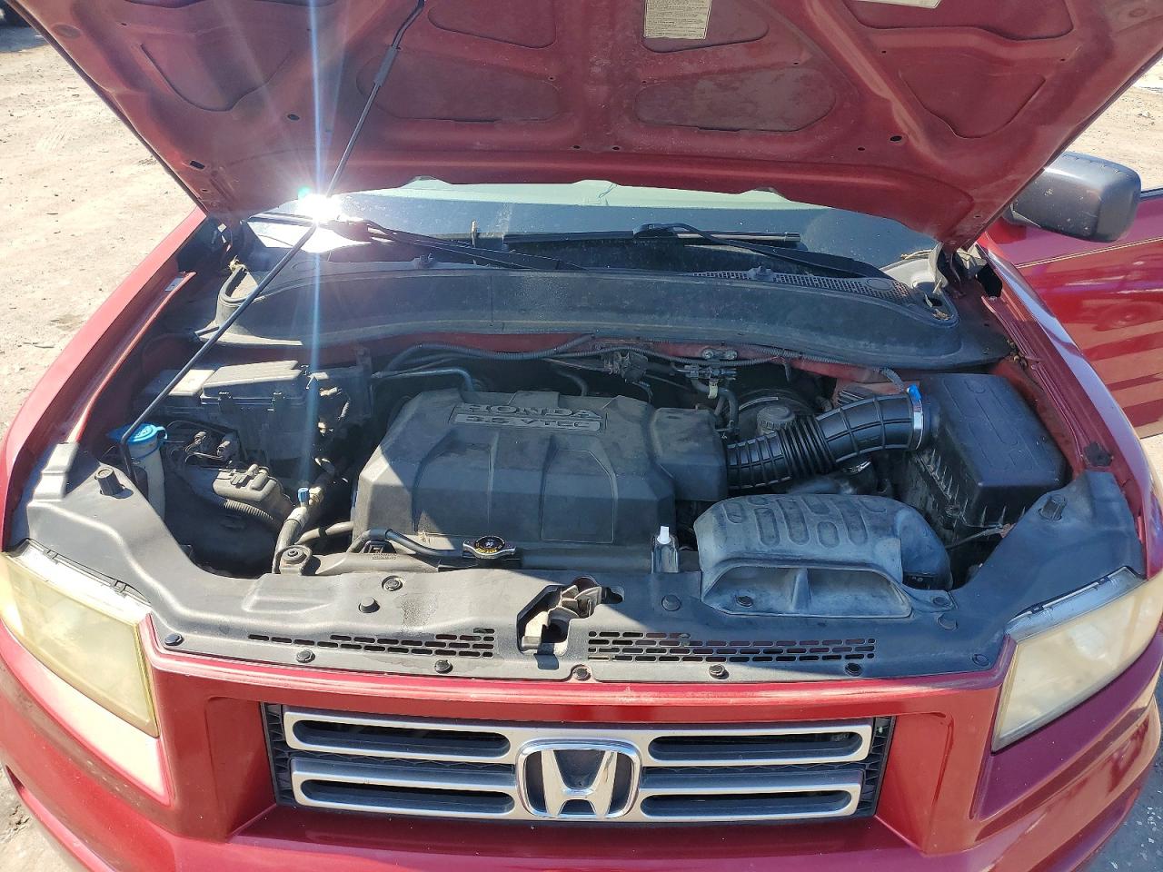 2006 Honda Ridgeline Rt Red vin: 2HJYK16276H556298