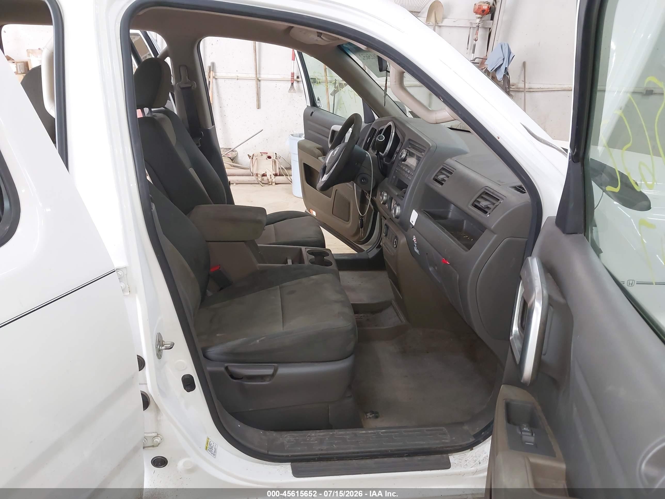 2007 Honda Ridgeline Rt Белый vin: 2HJYK16277H518670