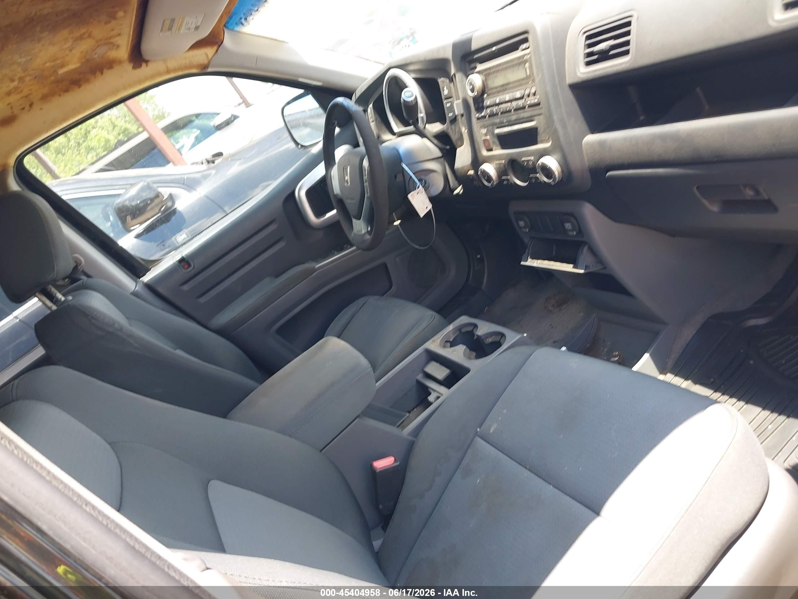 2007 Honda Ridgeline Rt Black vin: 2HJYK16277H549028