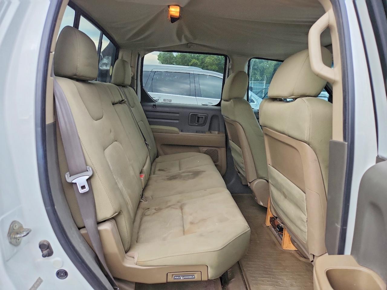 2008 Honda Ridgeline Rt White vin: 2HJYK16278H540153