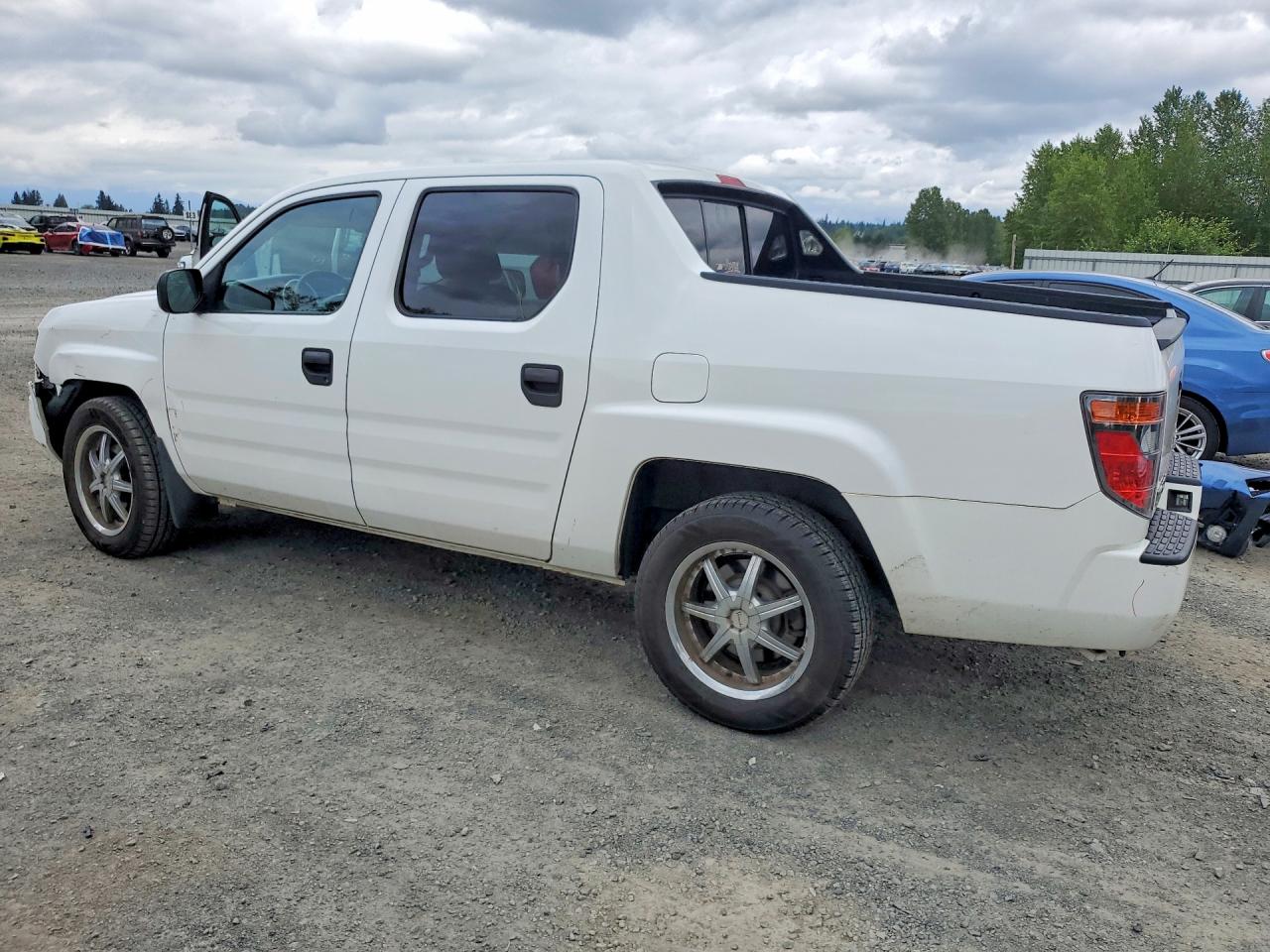 2006 Honda Ridgeline Rt White vin: 2HJYK16286H546461