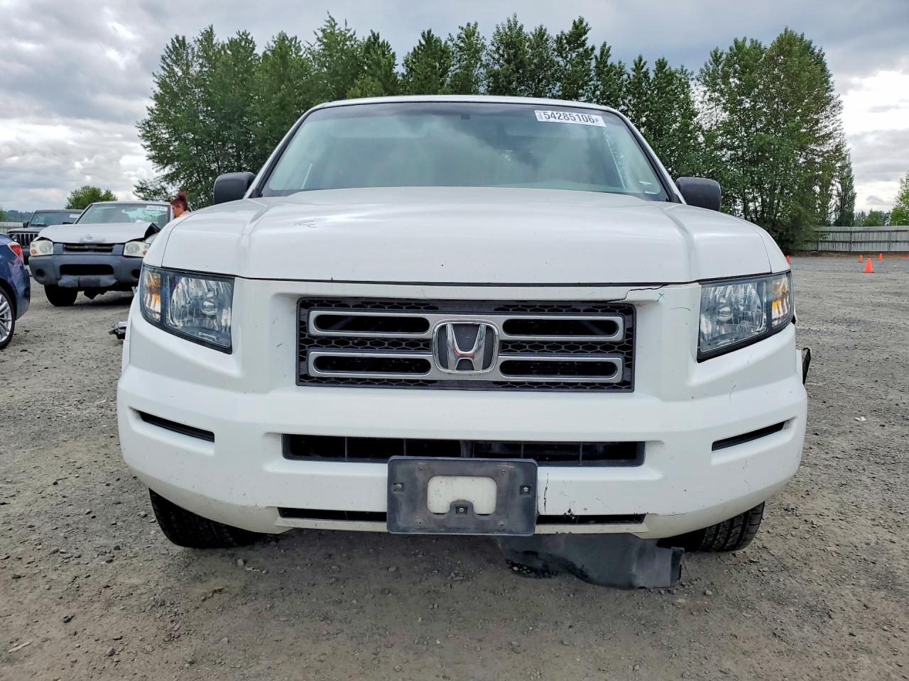 2006 Honda Ridgeline Rt White vin: 2HJYK16286H546461